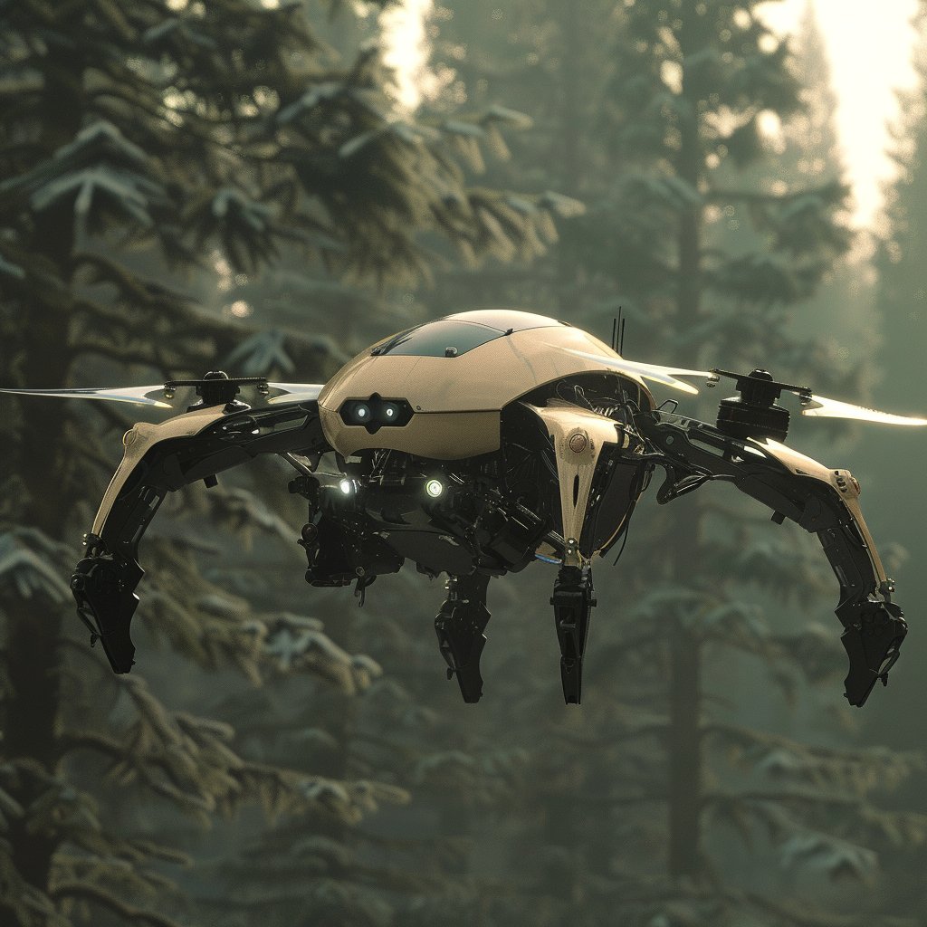 ai科幻无人机