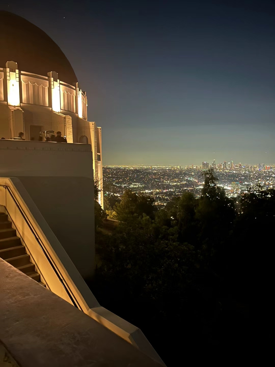 美国洛杉矶夜景图片