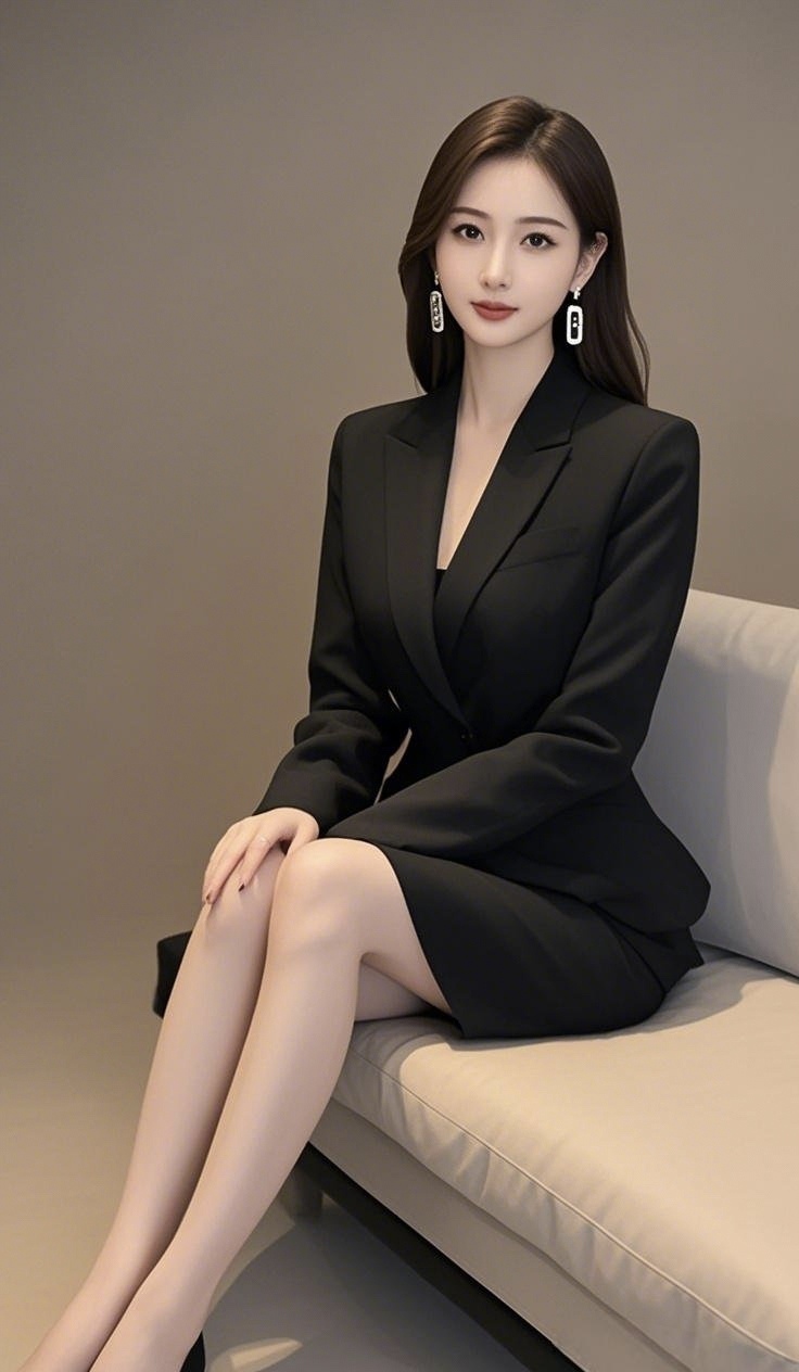 体验传统文化# #养眼美西装美女西装美女图片美女西装美女图片黑色