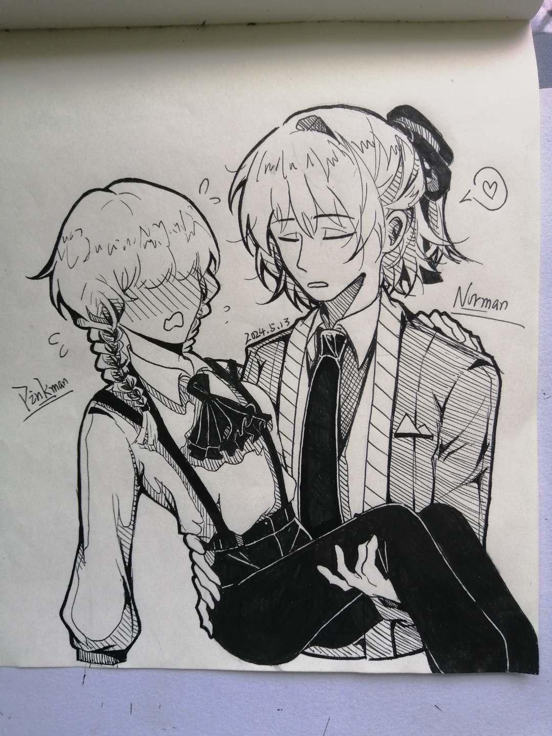 【oc/小情侣】Спускайся вниз.