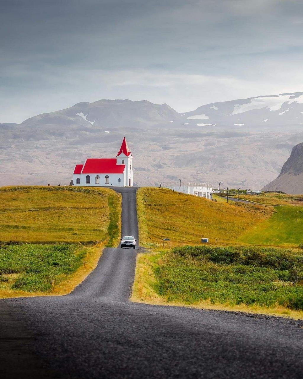 验光仪中的红房子——维克镇,位于冰岛的最南端,人口不过600人,是一个
