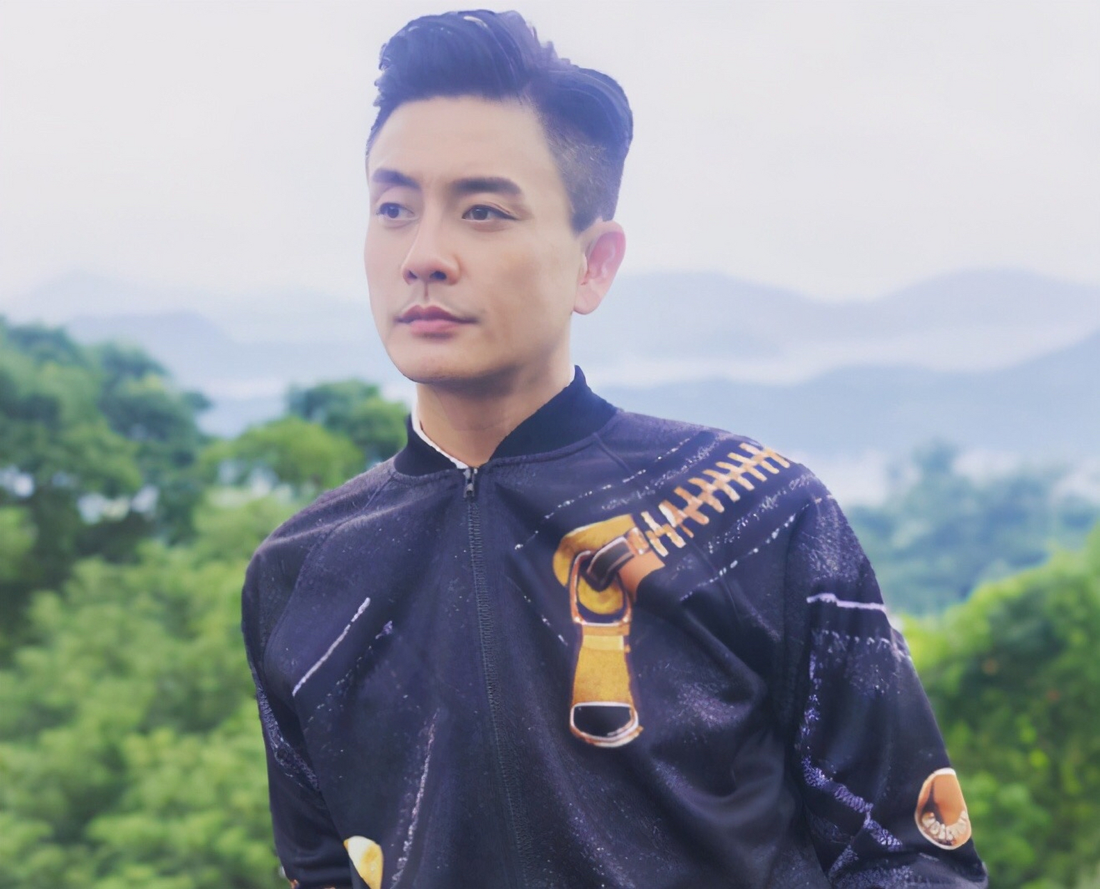 香港知名演员,黄宗泽,好帅