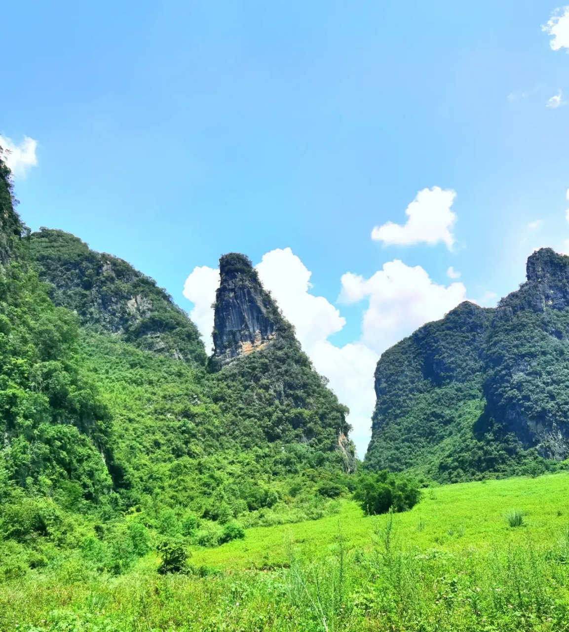 路经广西贺州市钟山县,不得不去看看这里远近闻名的水墨田园百里.