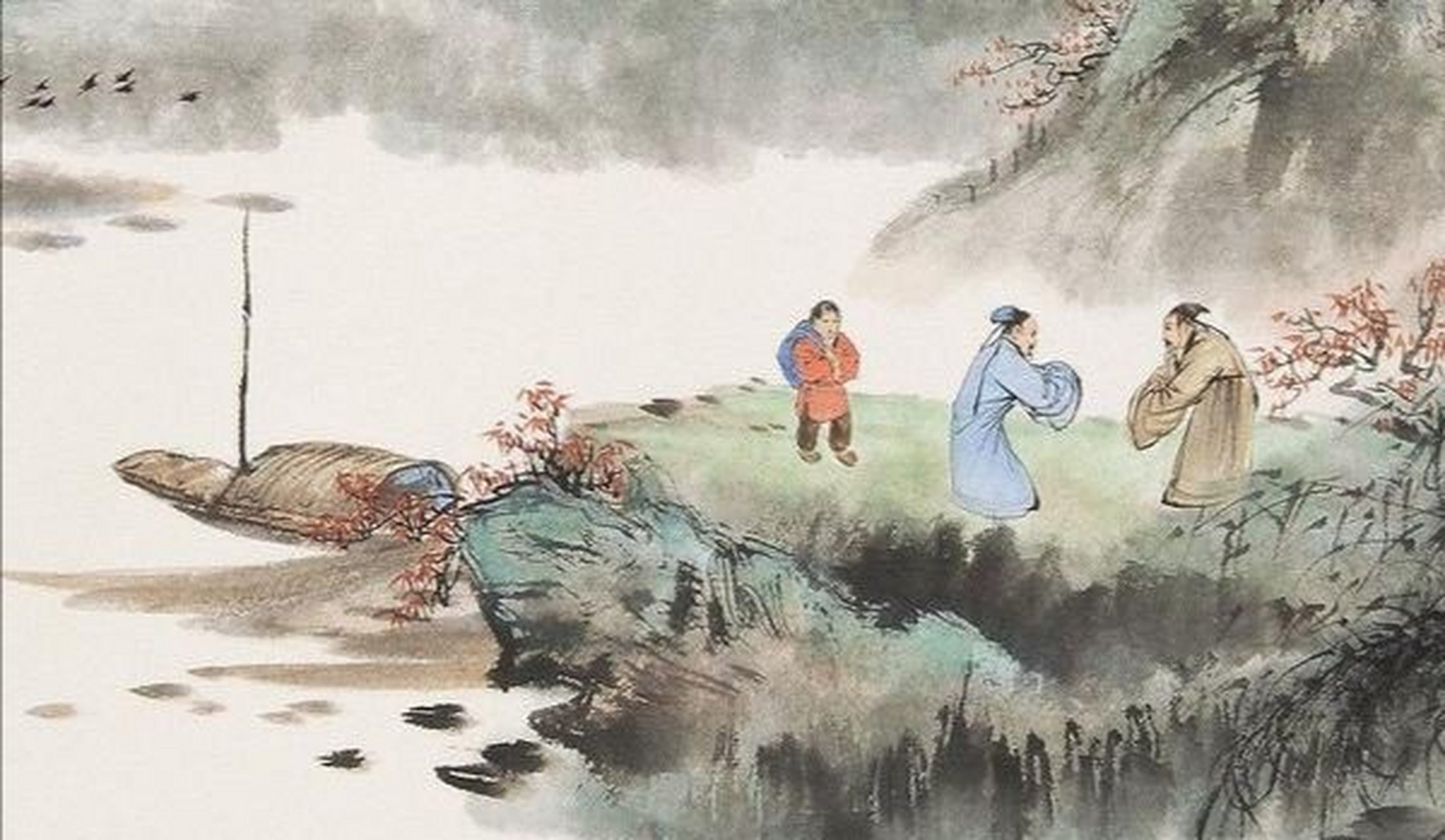 把酒祝东风  宋代欧阳修—— 《浪淘沙·把酒祝东风》 书法:张首文