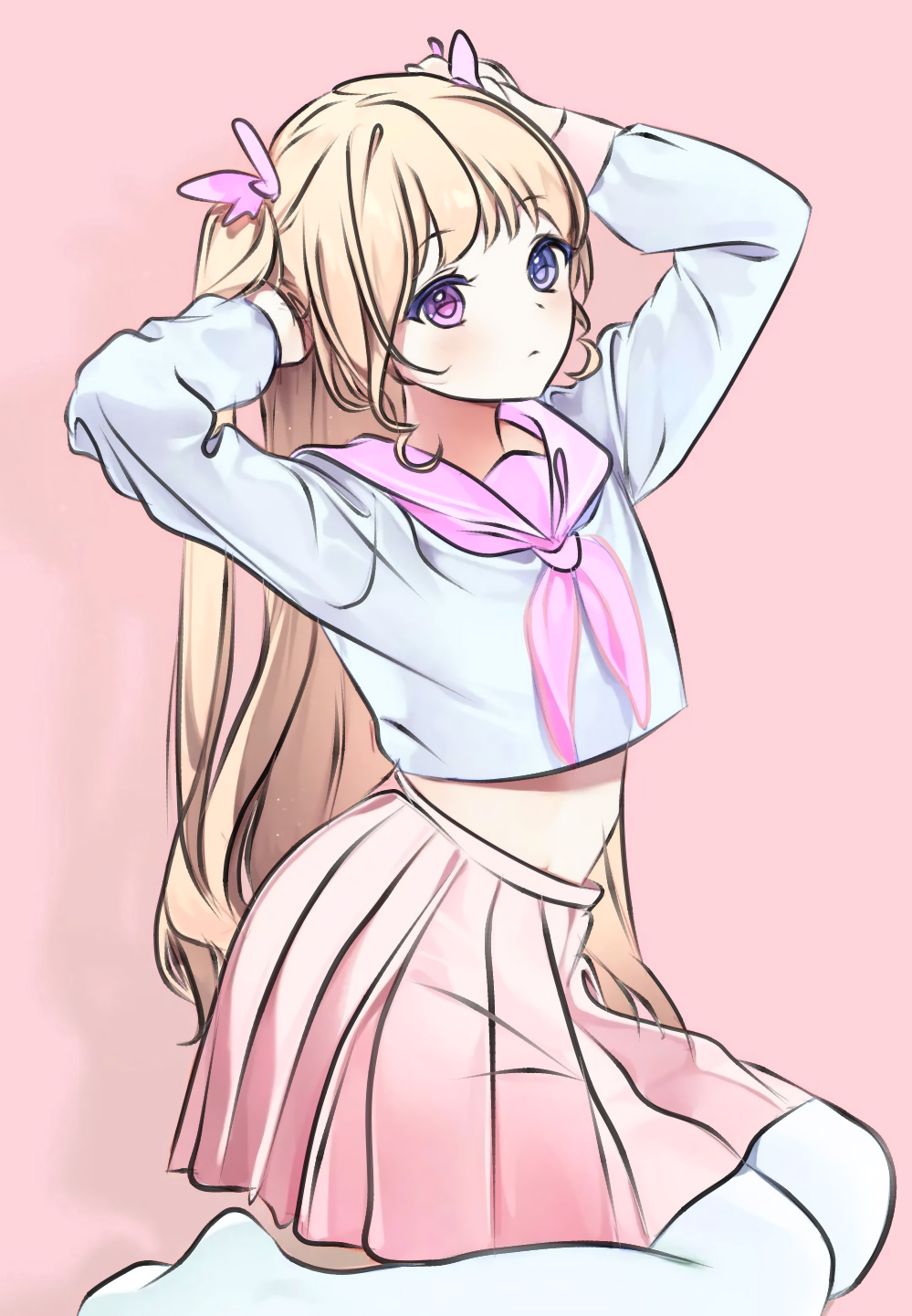 发迷你世界手机壁纸啦! 1.柔柔女孩 2.花小楼 3.兔美美