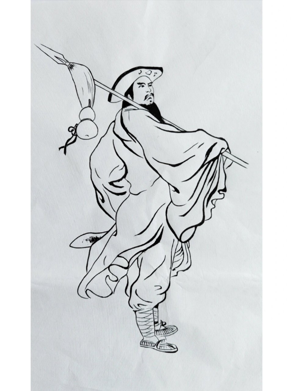 还要坚持一纸休书休了老婆,表现的 林冲图片林冲林冲画像林冲人物画像