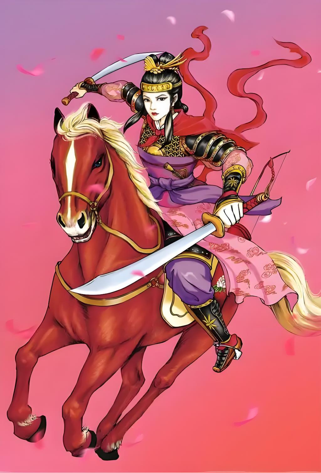 水浒一百单八将之——一丈青扈三娘#四大名著研究小组#  扈三娘,古典