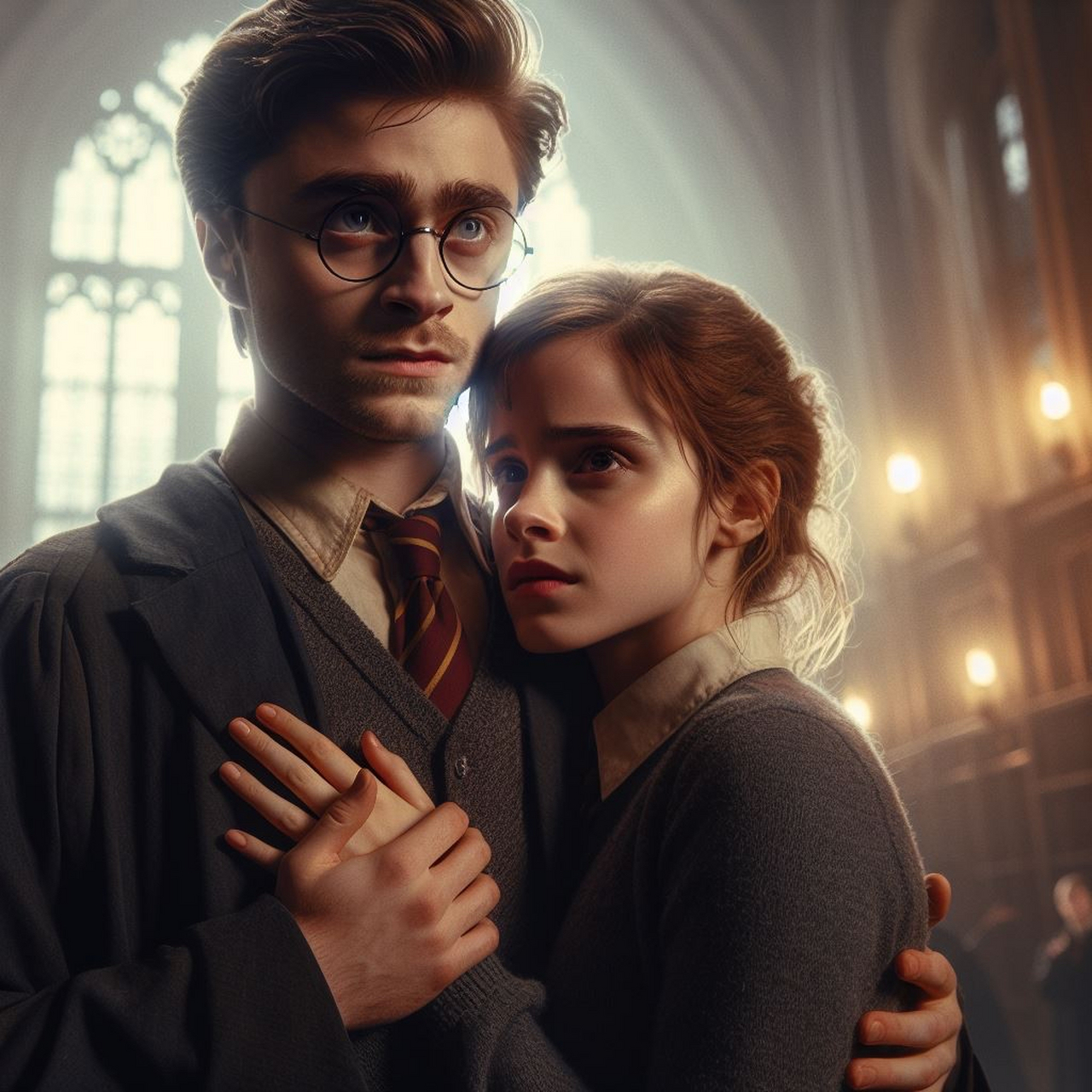 哈利·波特与赫敏真的很配,cp感太强了,作者都后悔没把他们凑成小情侣