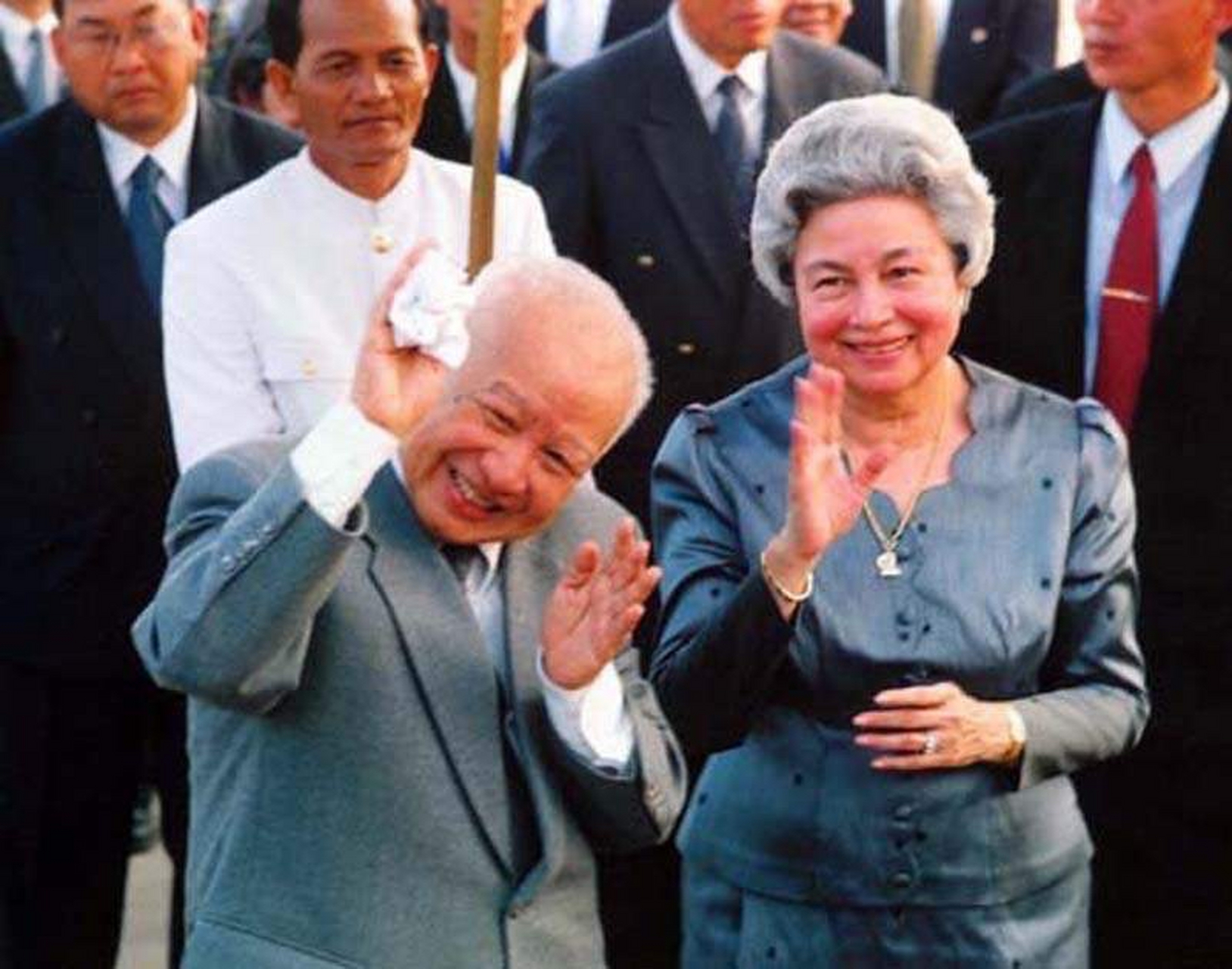 柬埔寨的莫尼列太后,一点也看不出来已经87岁高龄了