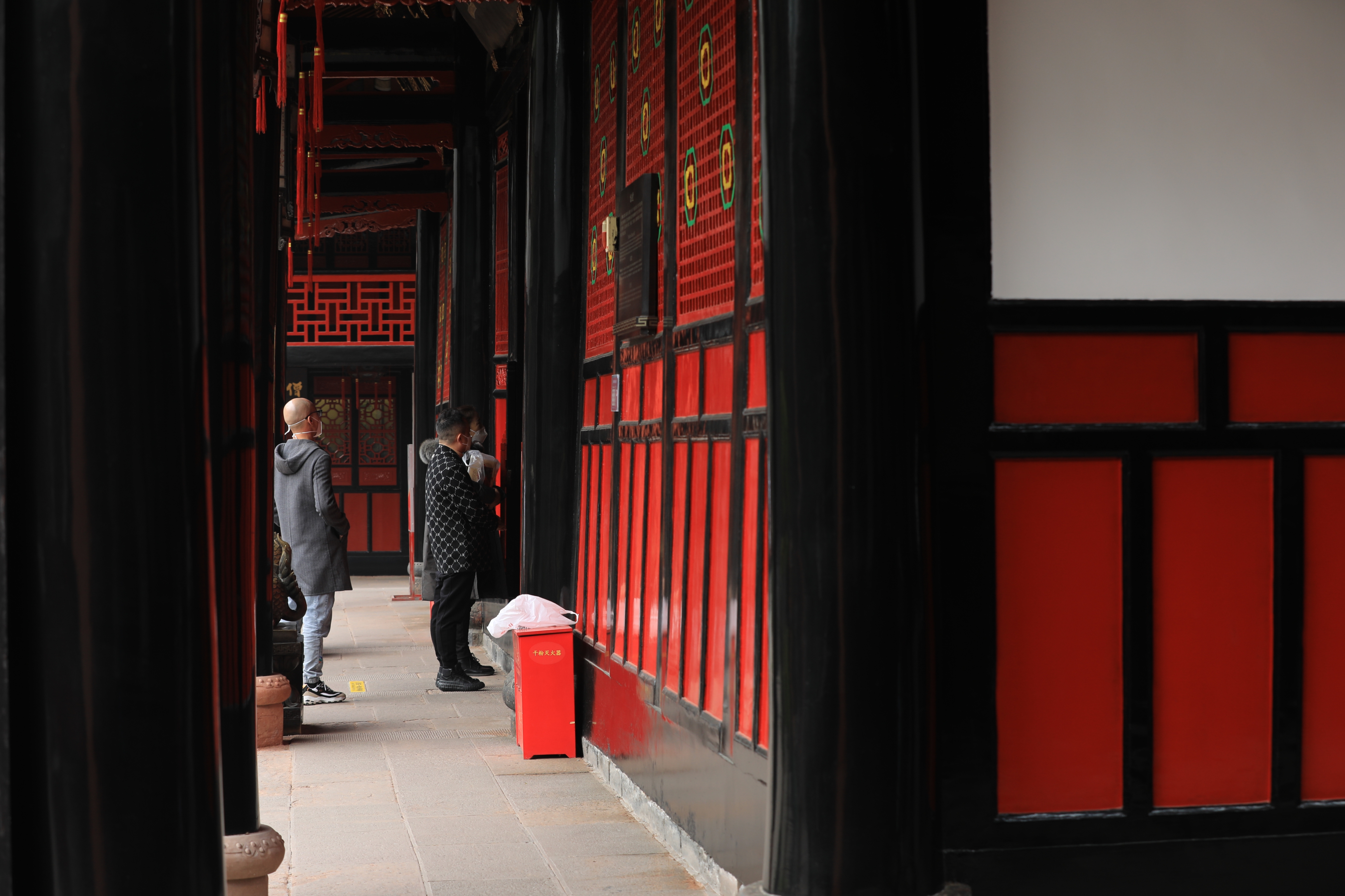 文殊院今天解封了……(成都)