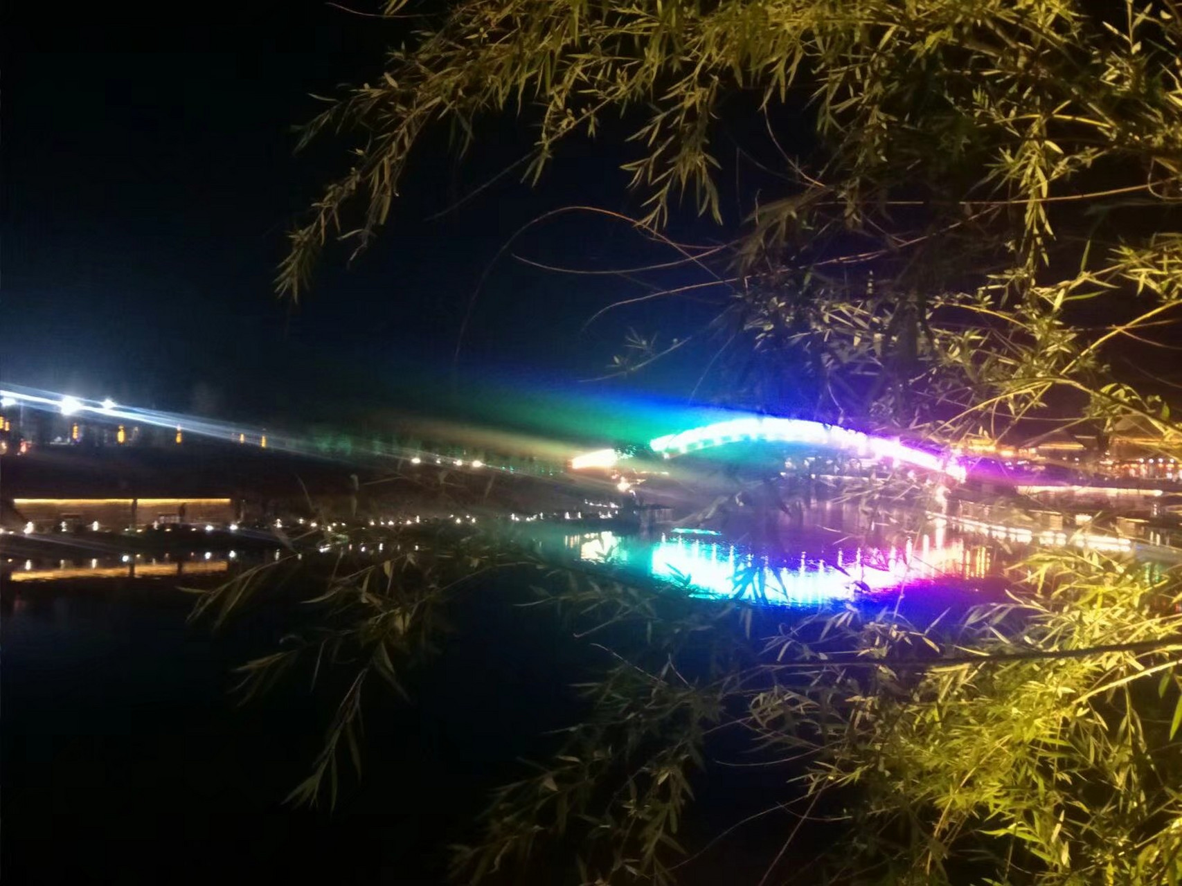 磁县开河码头夜景