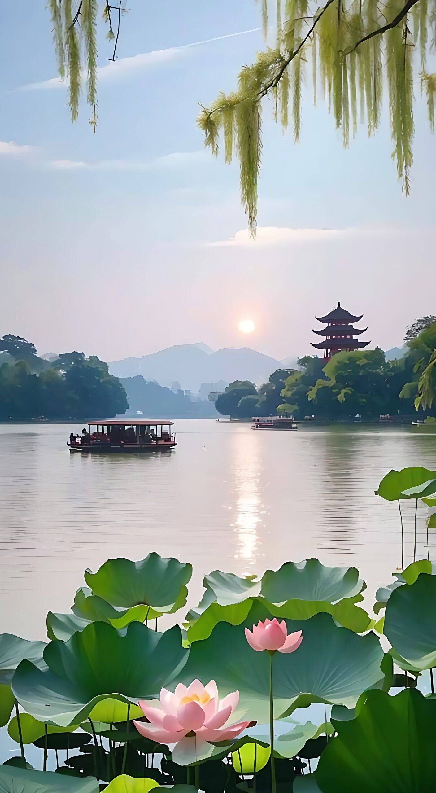 荷花的图片大全风景图片