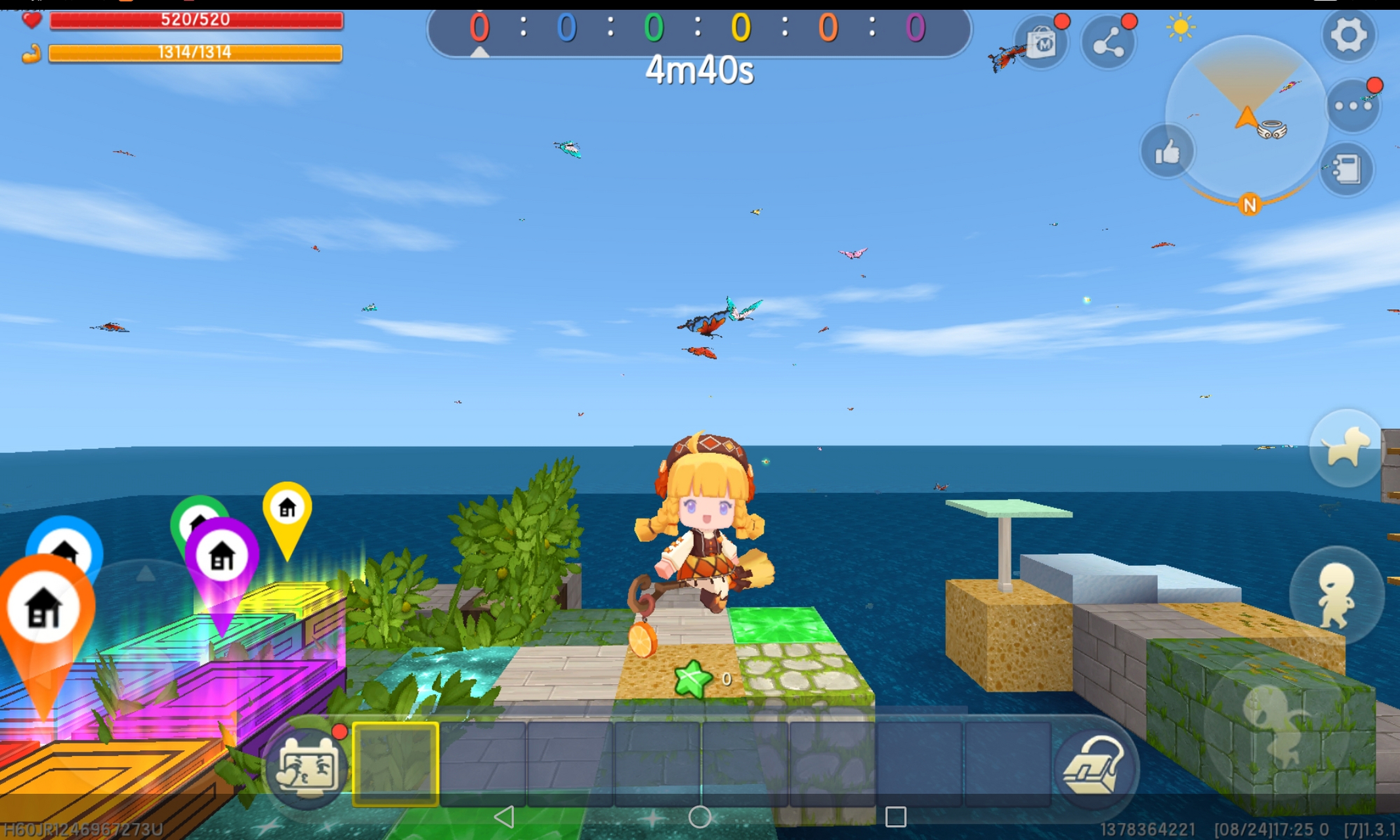 近期迷你世界更新的新皮肤 秋果