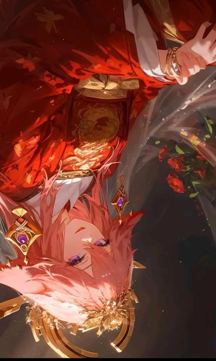 穿嫁衣的八重神子,小家伙,准备好了吗?[打call][滑稽]