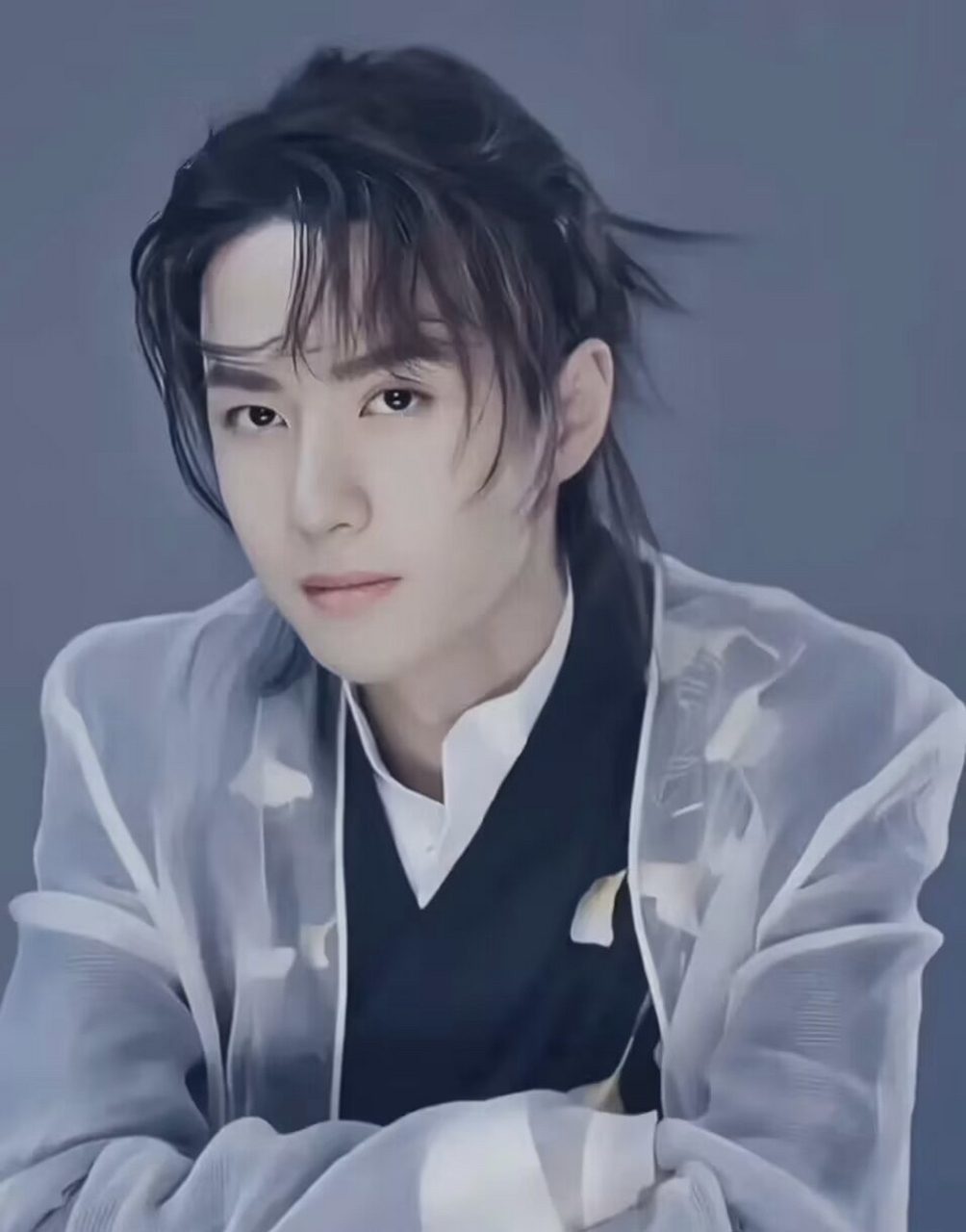 好喜欢王一博的新国风造型, 温润如玉,翩翩公子, 有一种任他红尘滚滚