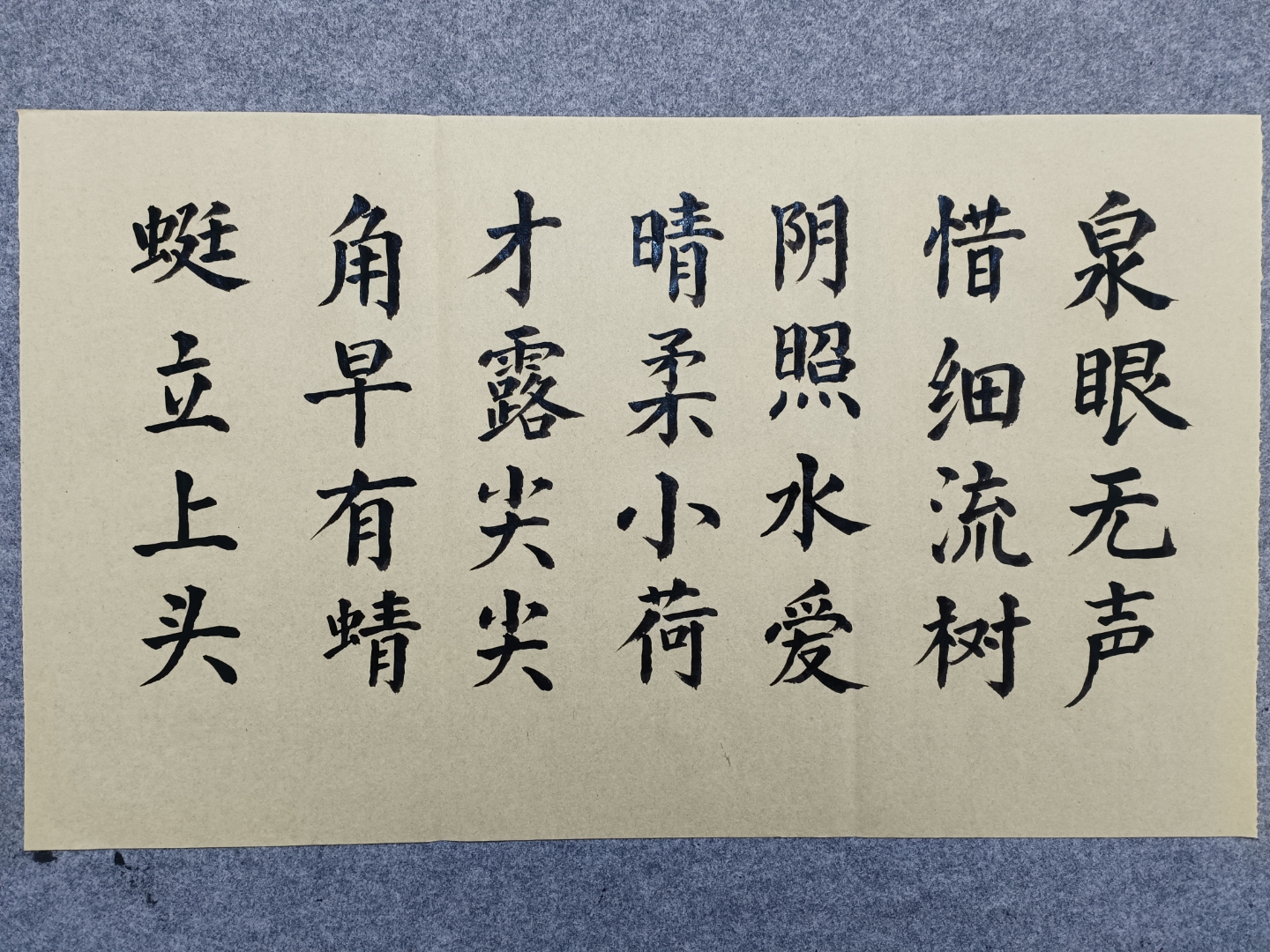 《小池》 杨万里