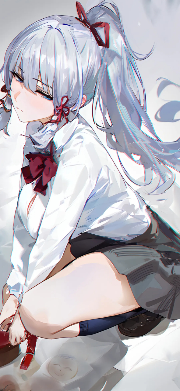 不屑一顾的眼神