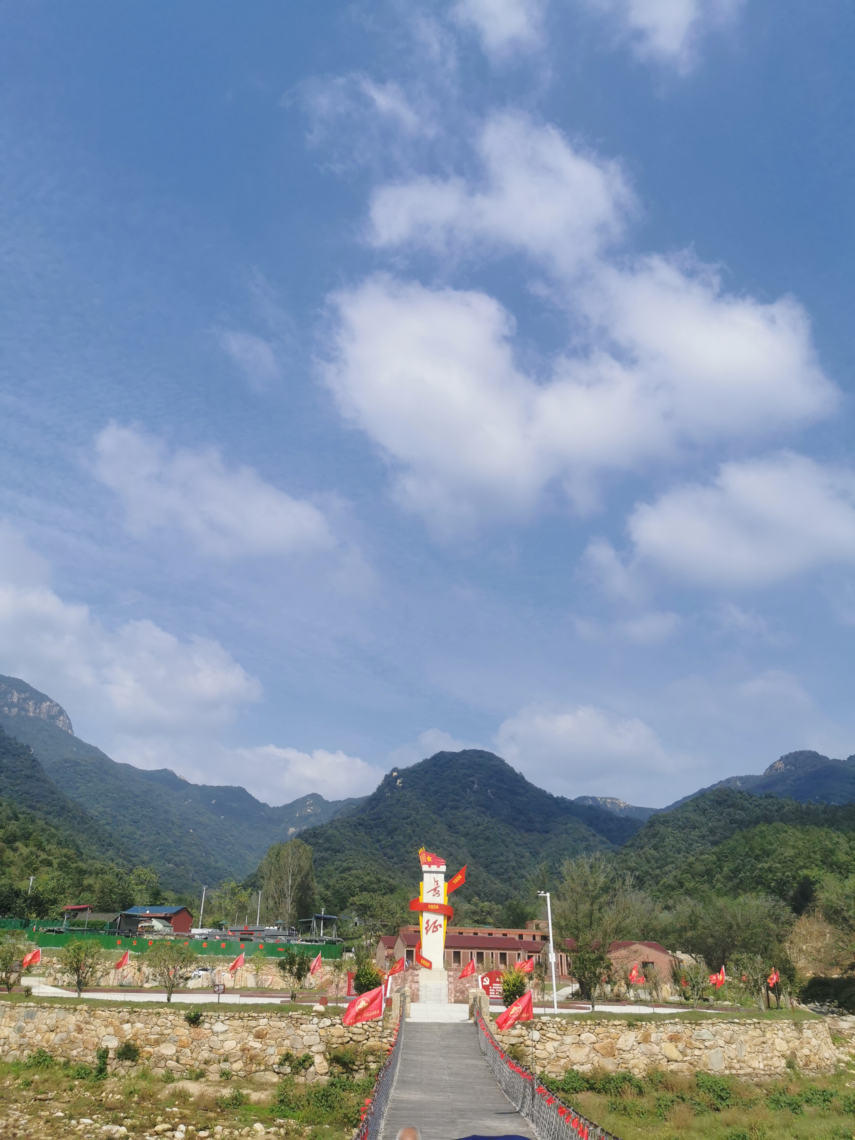 田王寨风景区承载着伟大的历史记忆.