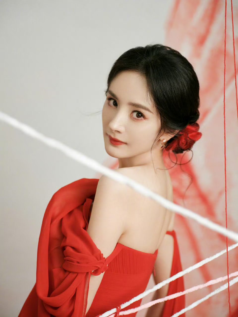 杨幂涂山红红真的要来了!红衣狐妖太魅惑!