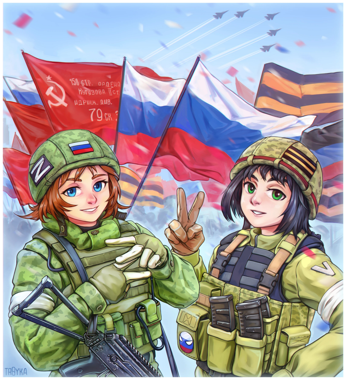 苏联二次元 苏军图片