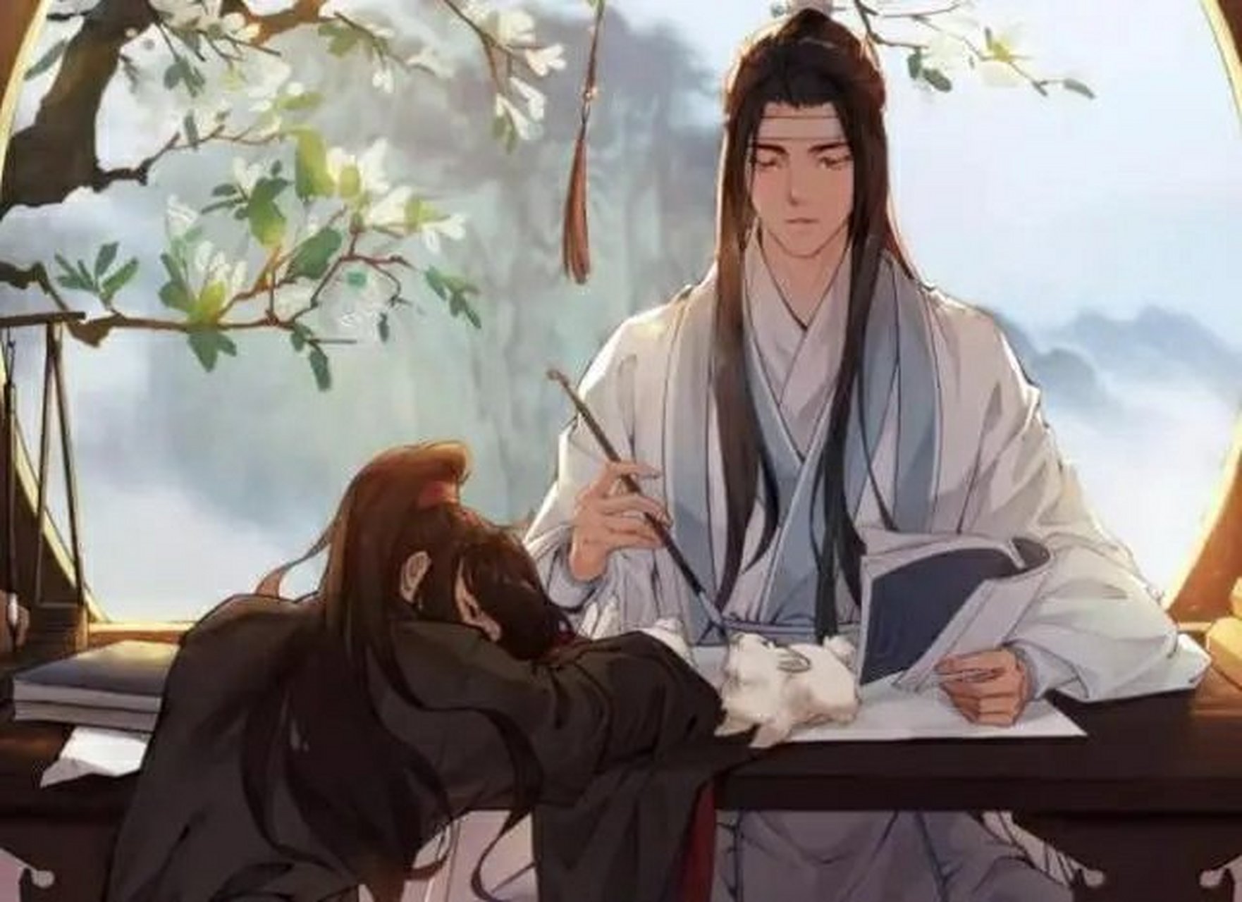 静室一角#魔道祖师忘羡#发现美好时光#迎接春天