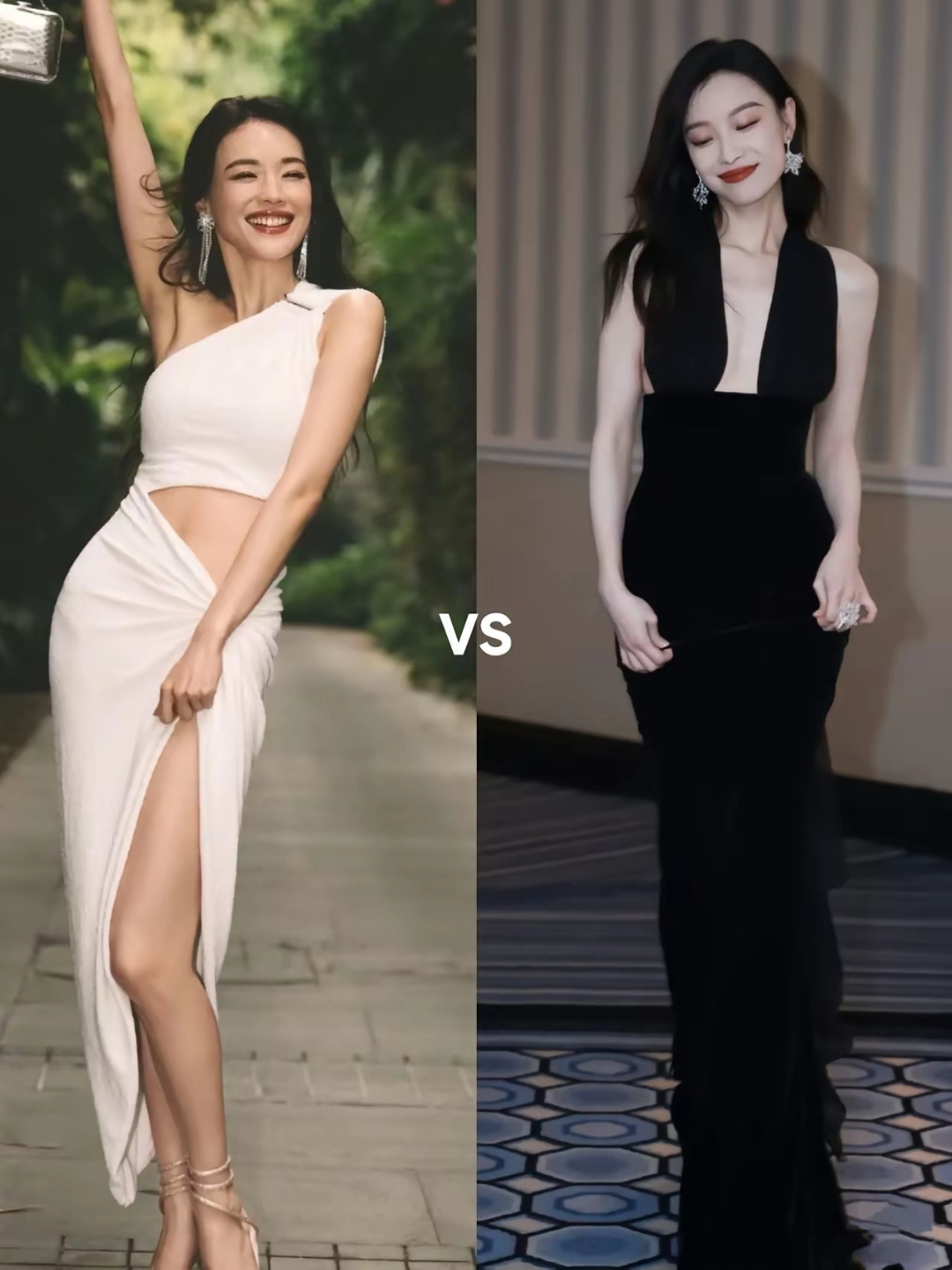 舒淇vs倪妮黑白双杀,对比现在满大街的医美微do美女,美颜滤镜美女,才