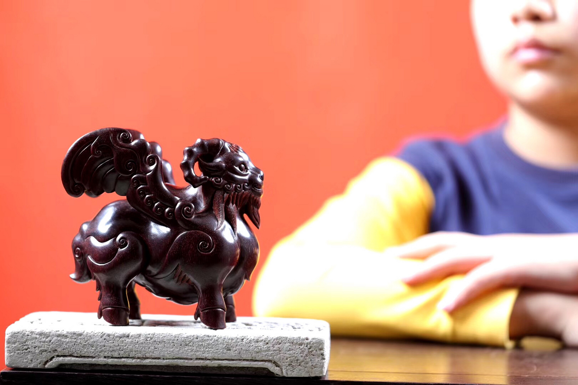 【神兽/白泽—华艺款】 它来是远古,它无所不能,能通万物之情,晓天下