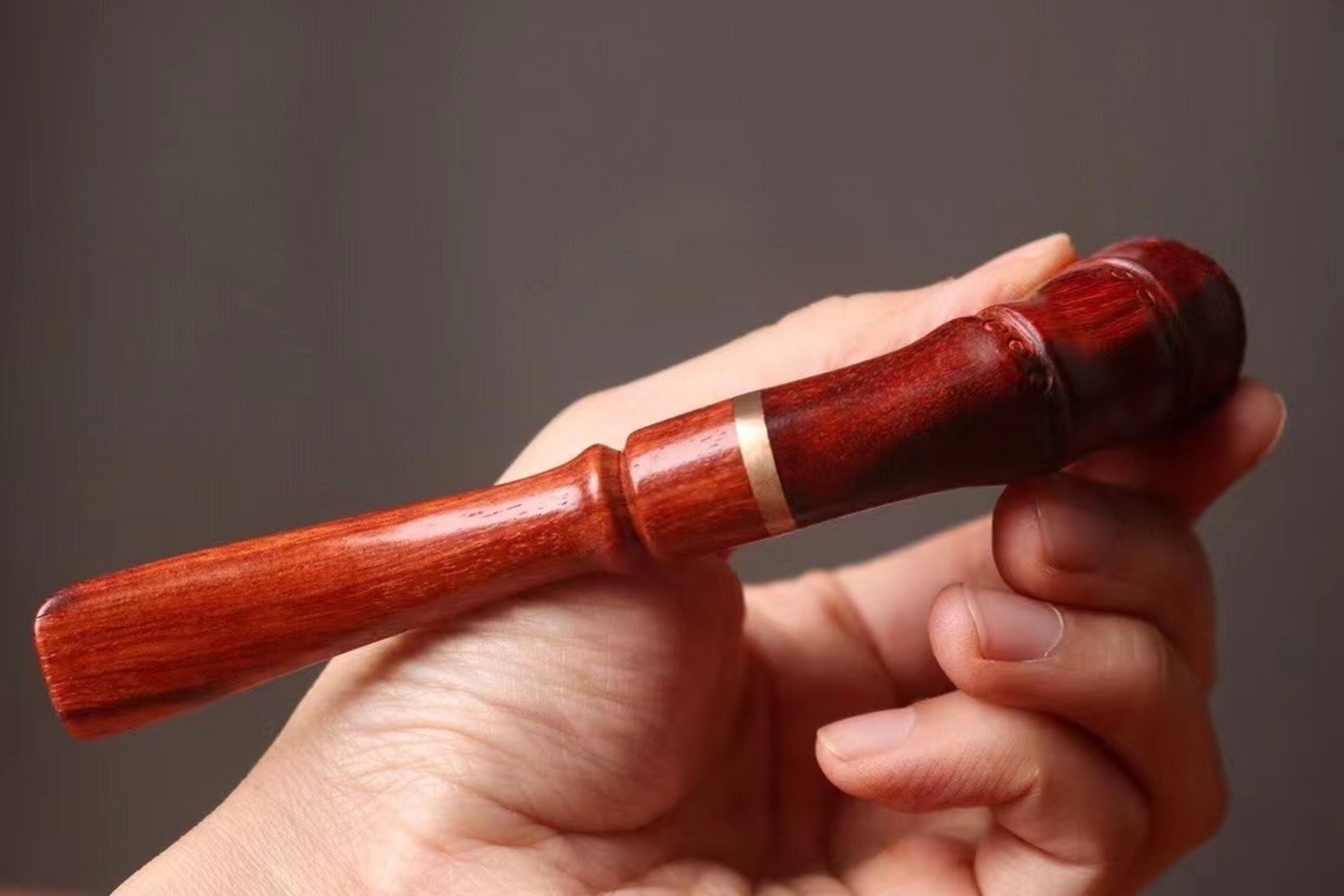 印度小叶紫檀 烟斗 纯手工制作,独一无二, 男士首选,送礼自用佳品