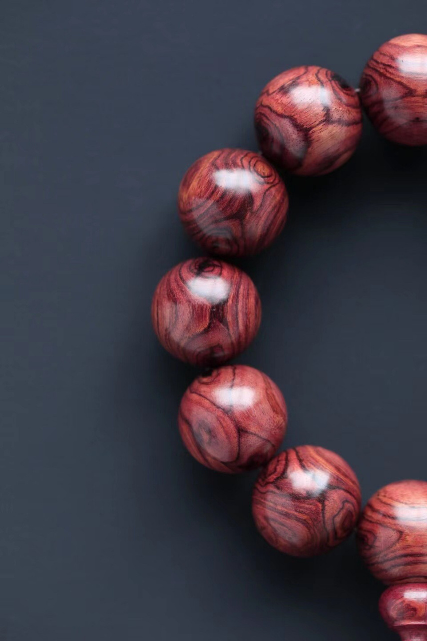 【hh20020ls】正芯对眼海黄20mm 纹理清晰 降香十足 约45.7g