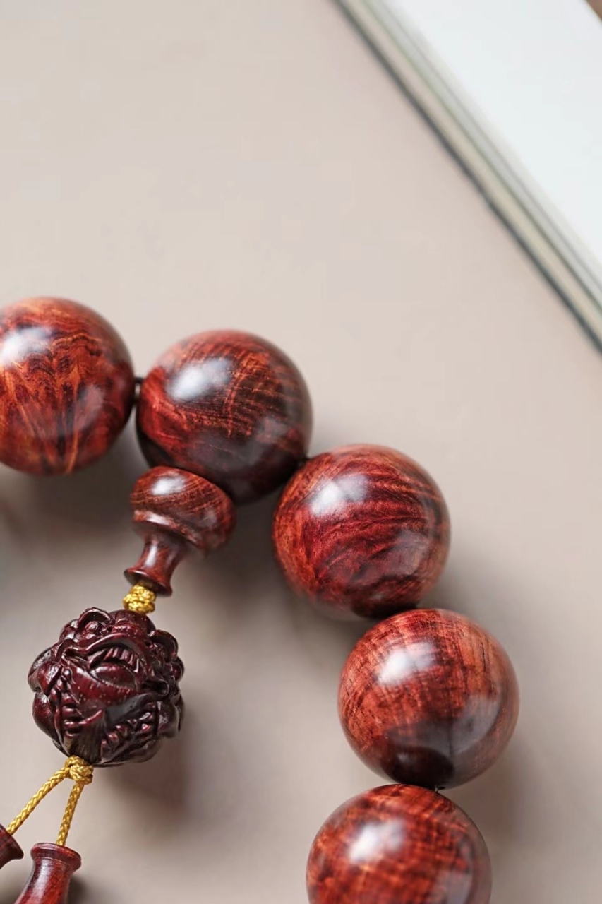 满水波纹海黄2.0 油梨老料 波纹绚丽 降香味浓郁