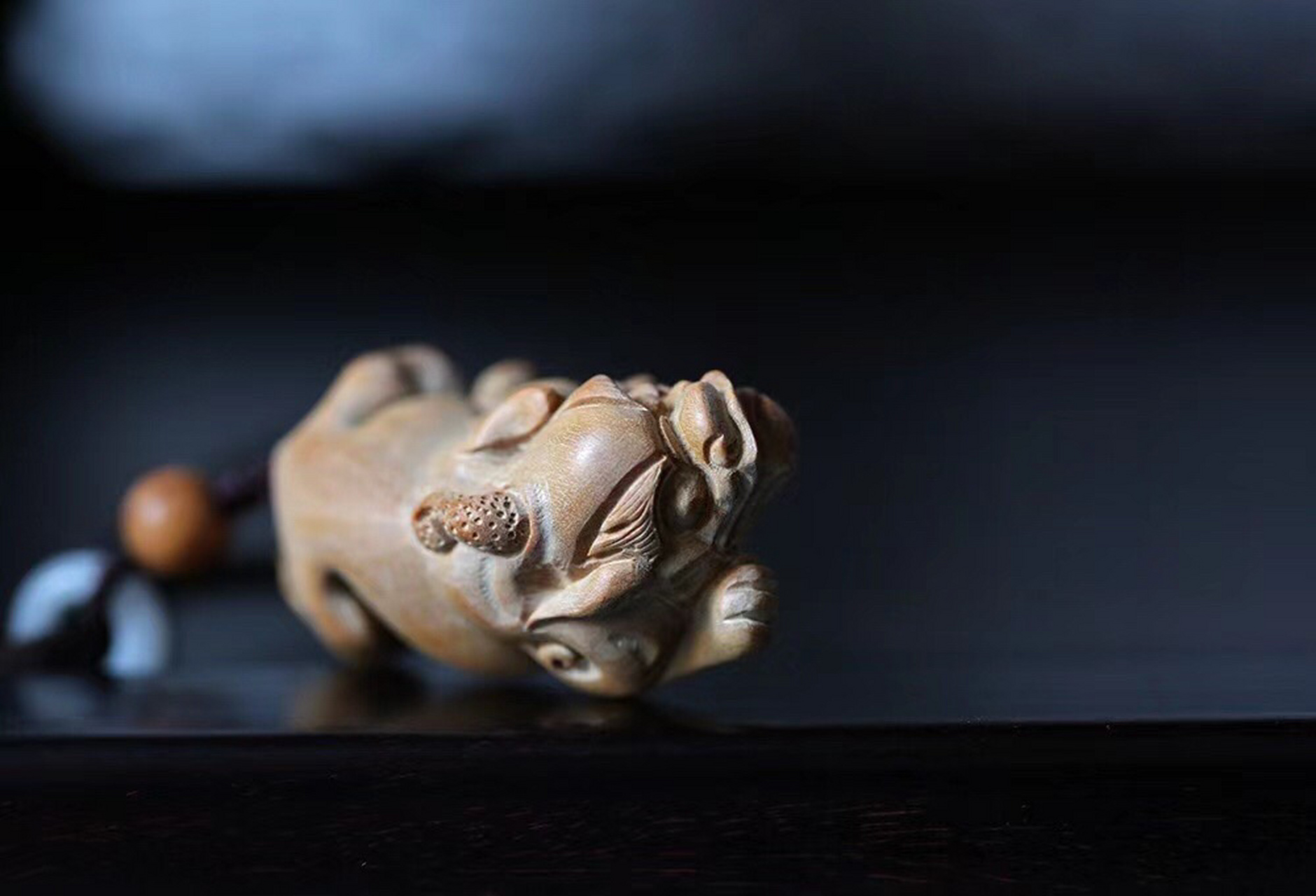 天禄貔貅是古代汉族神话传说中的一种神兽,龙头,马身,麟脚,形状似狮子