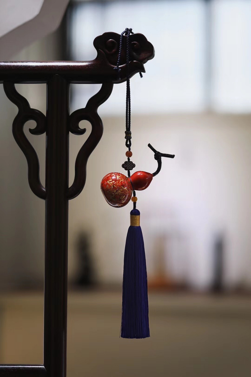 大漆『福禄·挂件』  漆器,国之大器.