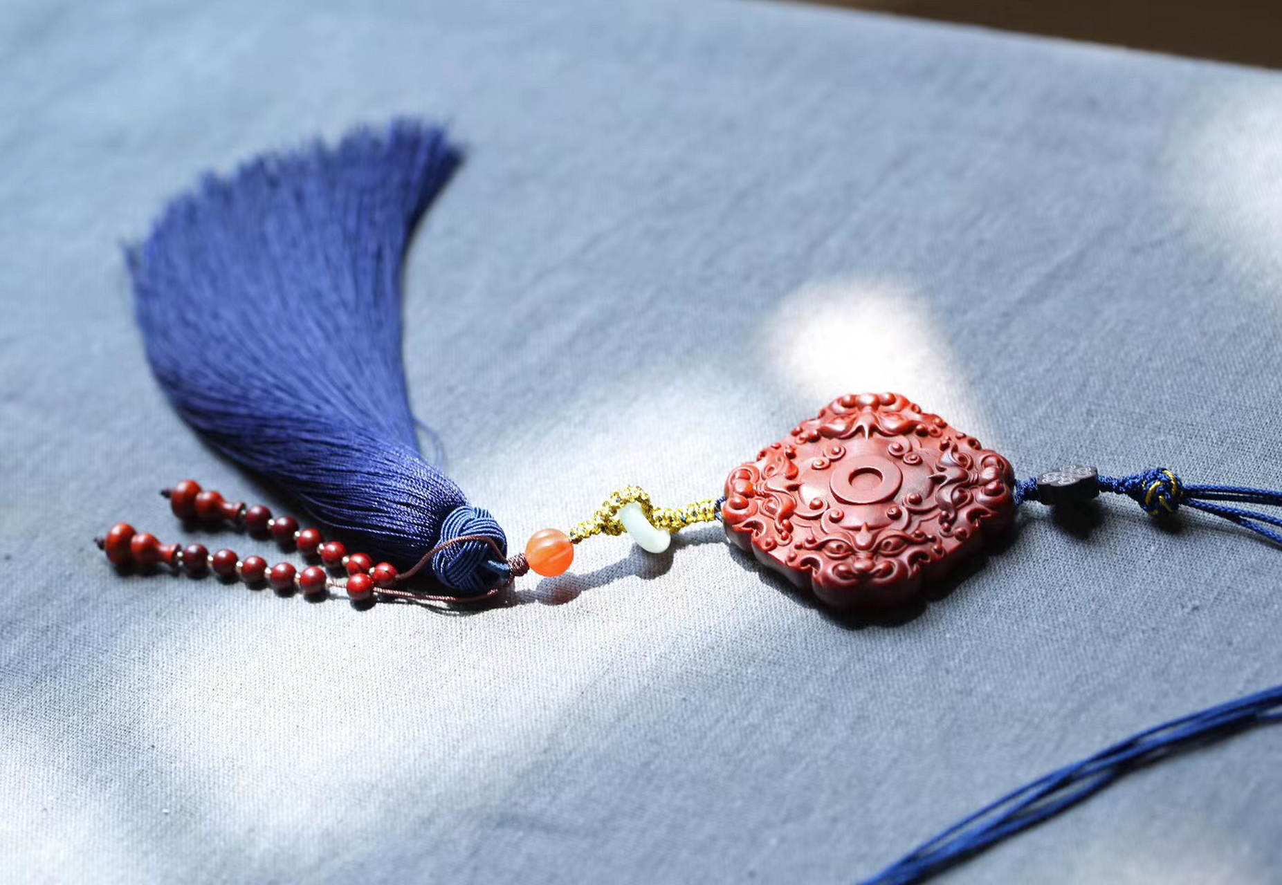 四方兽牌,可纳四方之财  【品名】镇守四方 车挂 【材质】印度小叶