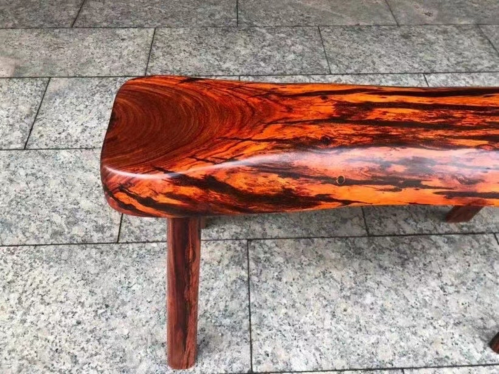 【长凳子】高油密鸡血红77火焰纹77芝麻花