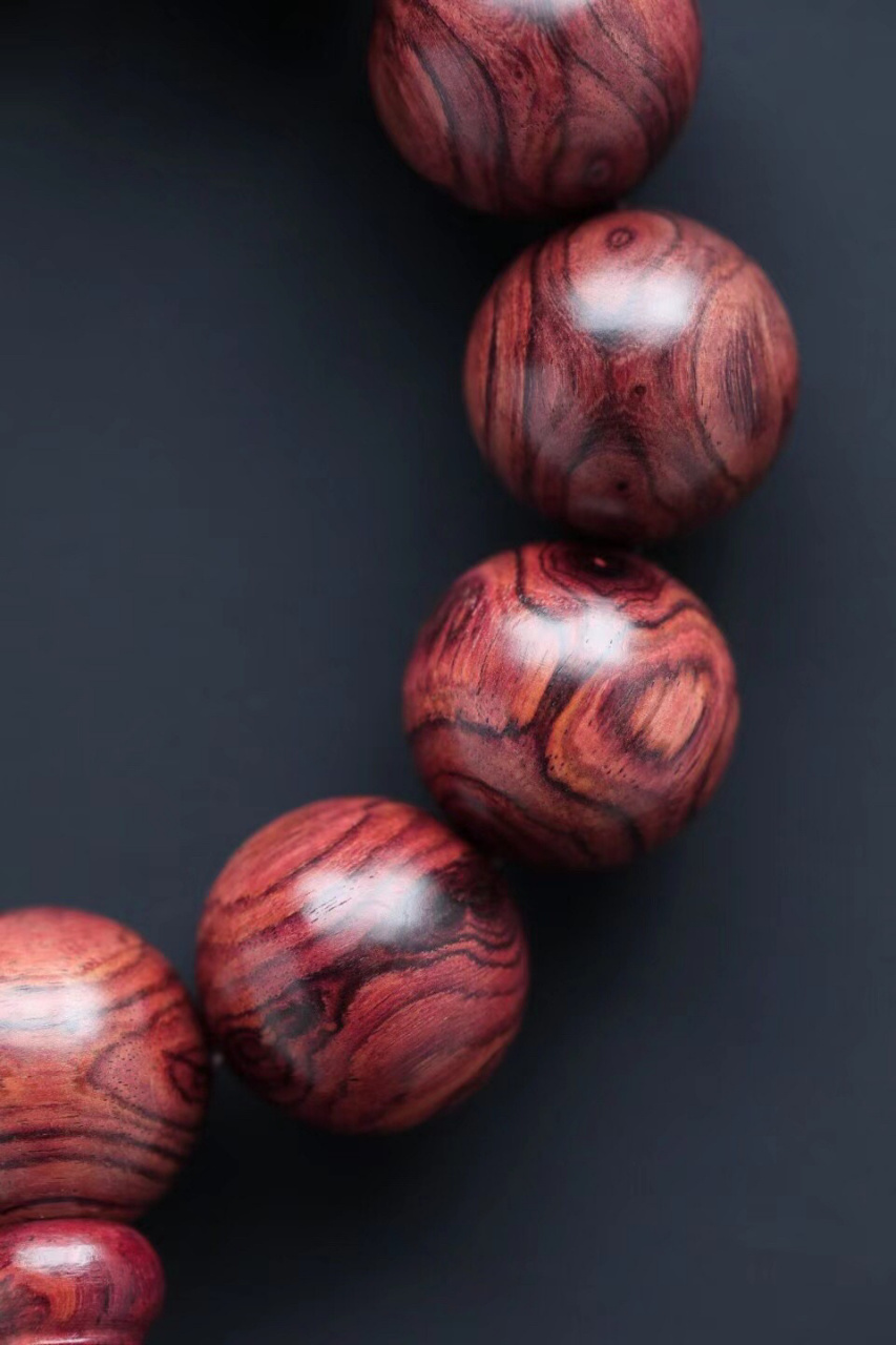 【hh20020ls】正芯对眼海黄20mm 纹理清晰 降香十足 约45.7g