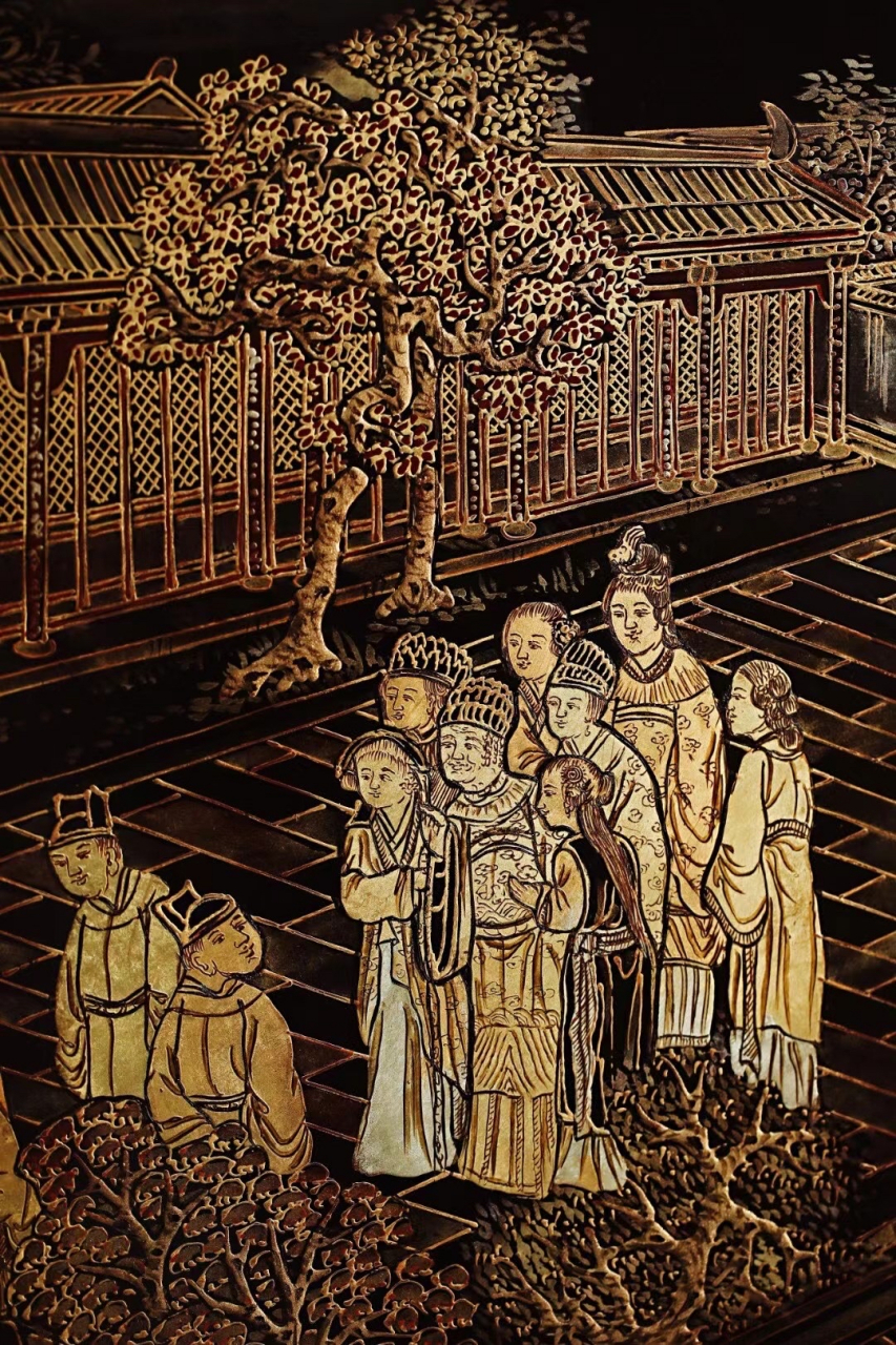 【红楼梦-贵妃省亲】挂屏