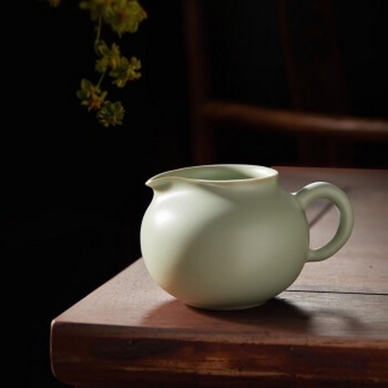 东道汝窑吉祥茶海 2012年老东道 汝瓷公道杯 茶具配件 陶瓷功夫茶具