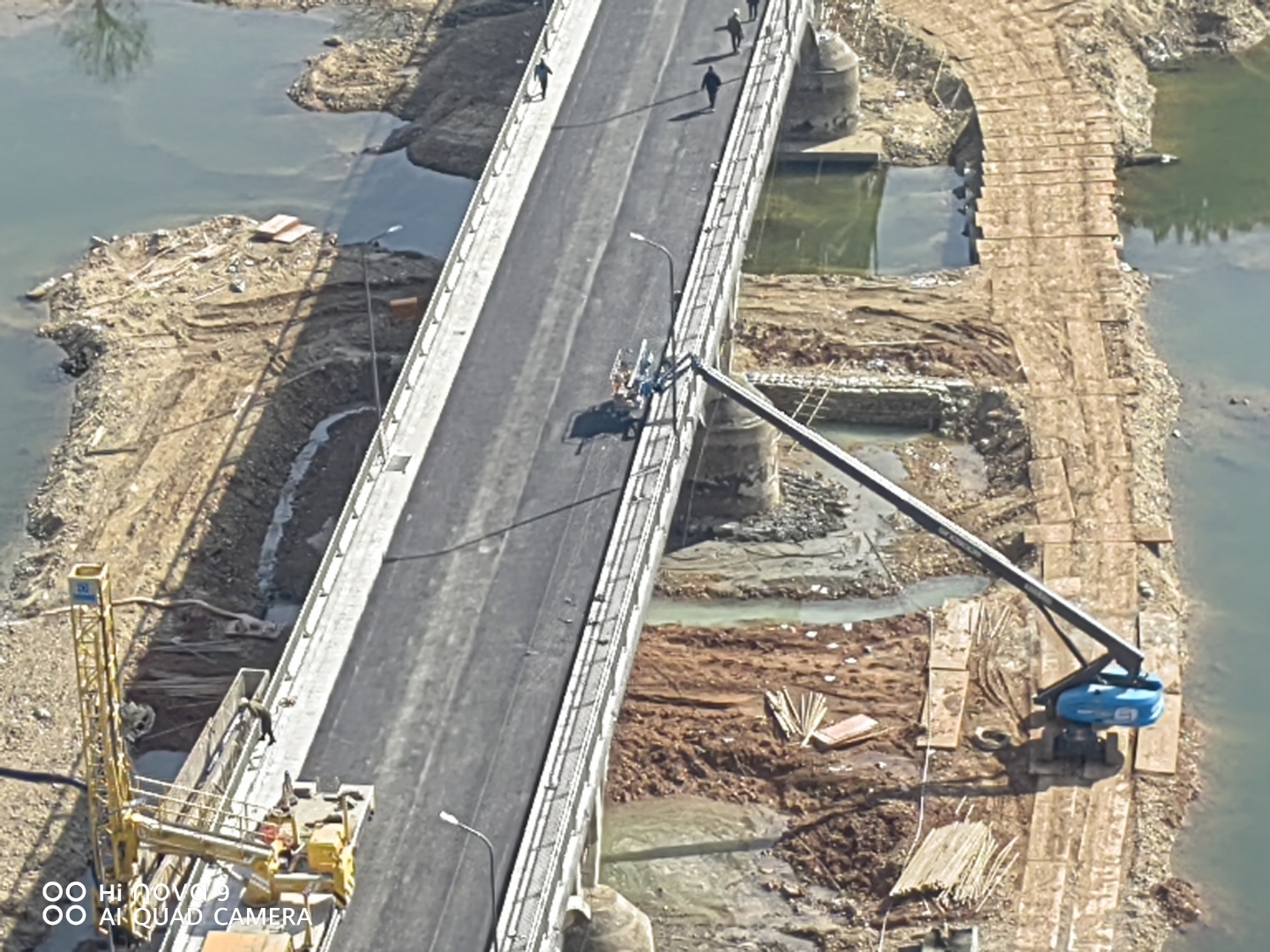 宁乡南门桥通车在即.