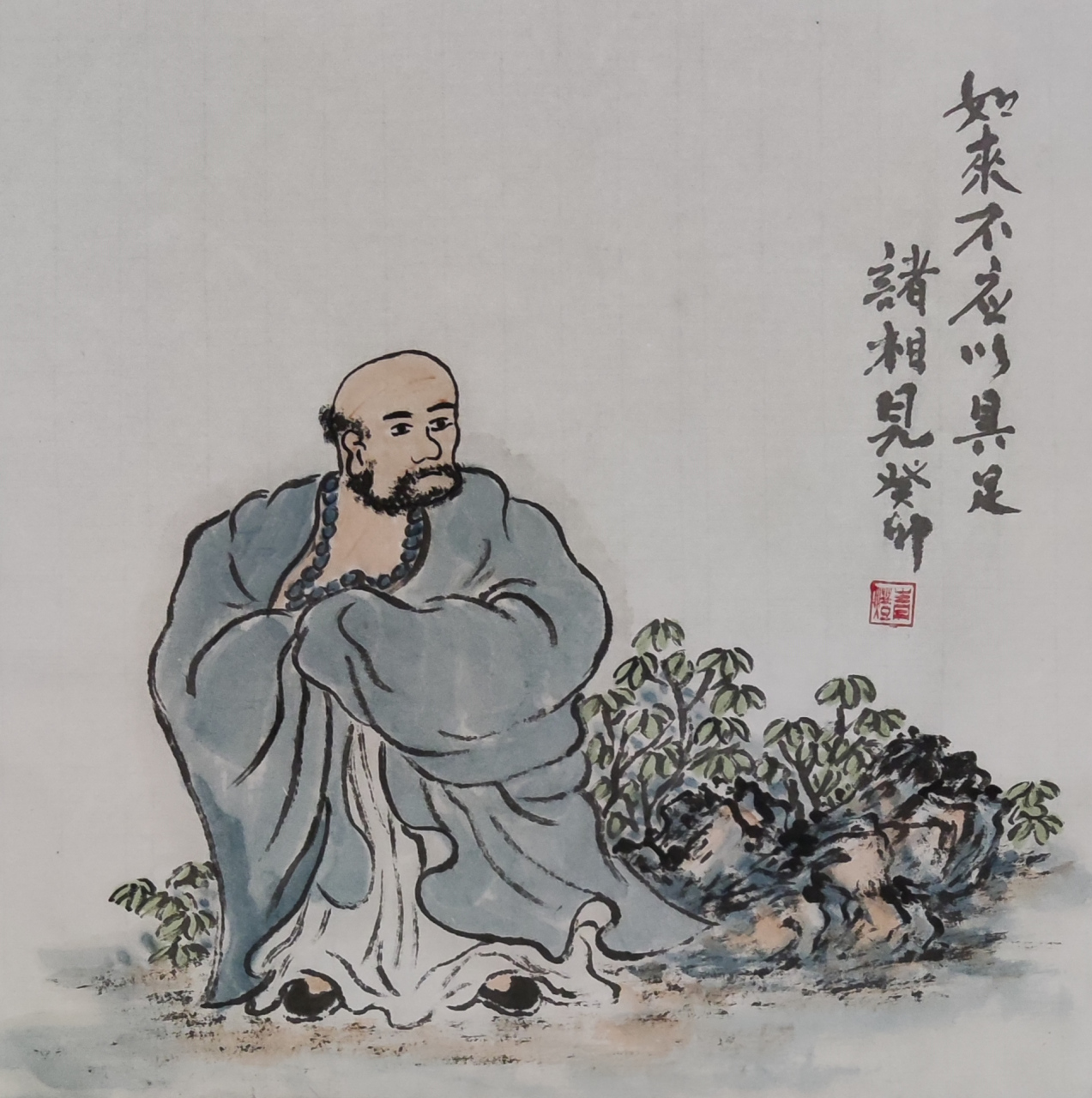 马正惠珍藏有唐代画家戴嵩的一幅《斗牛图》,一天闲暇没事,拿出来在厅