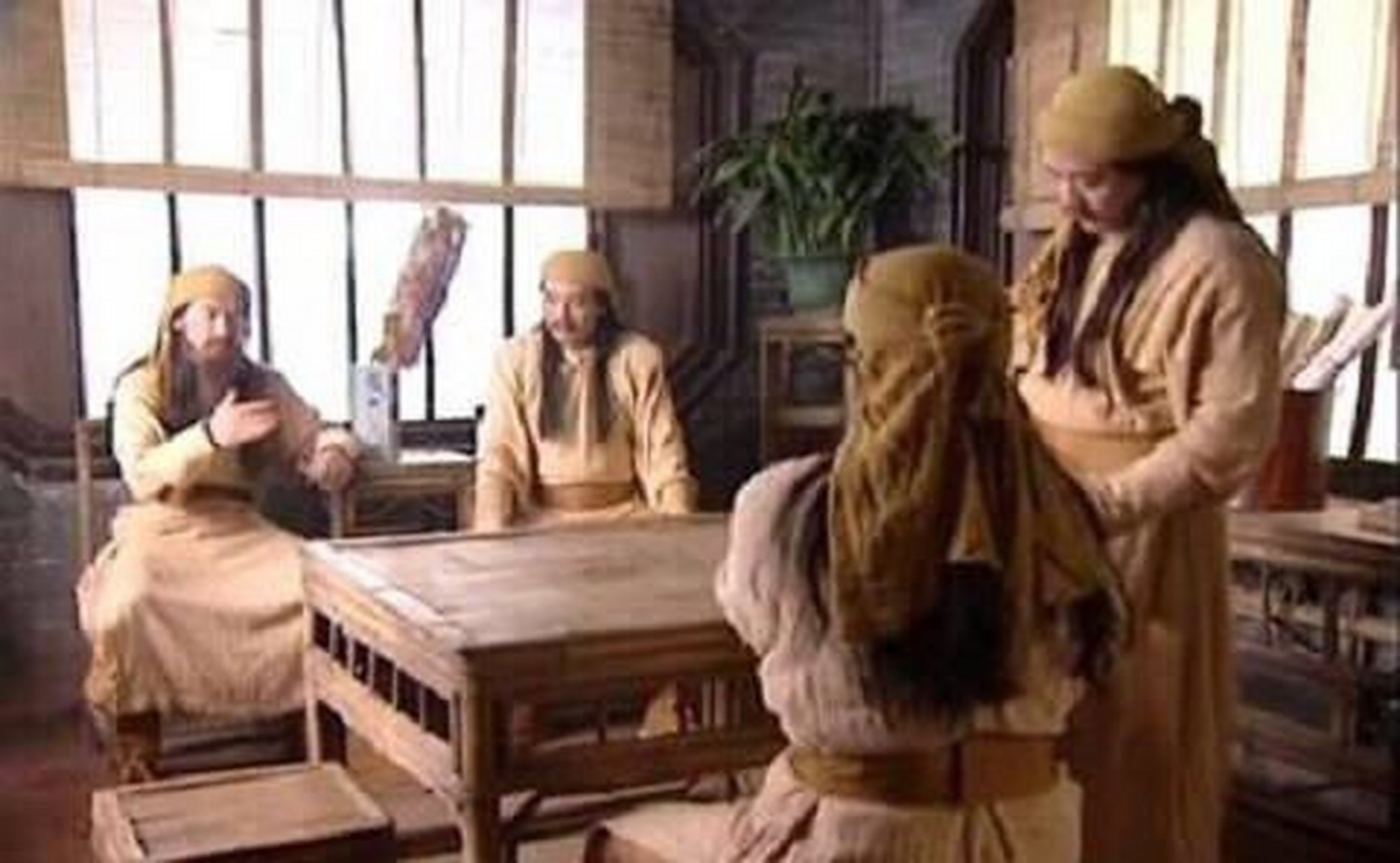 1853年4月,林凤祥,李开芳,吉文元,朱锡琨在南京浦口誓师北伐,大军即刻