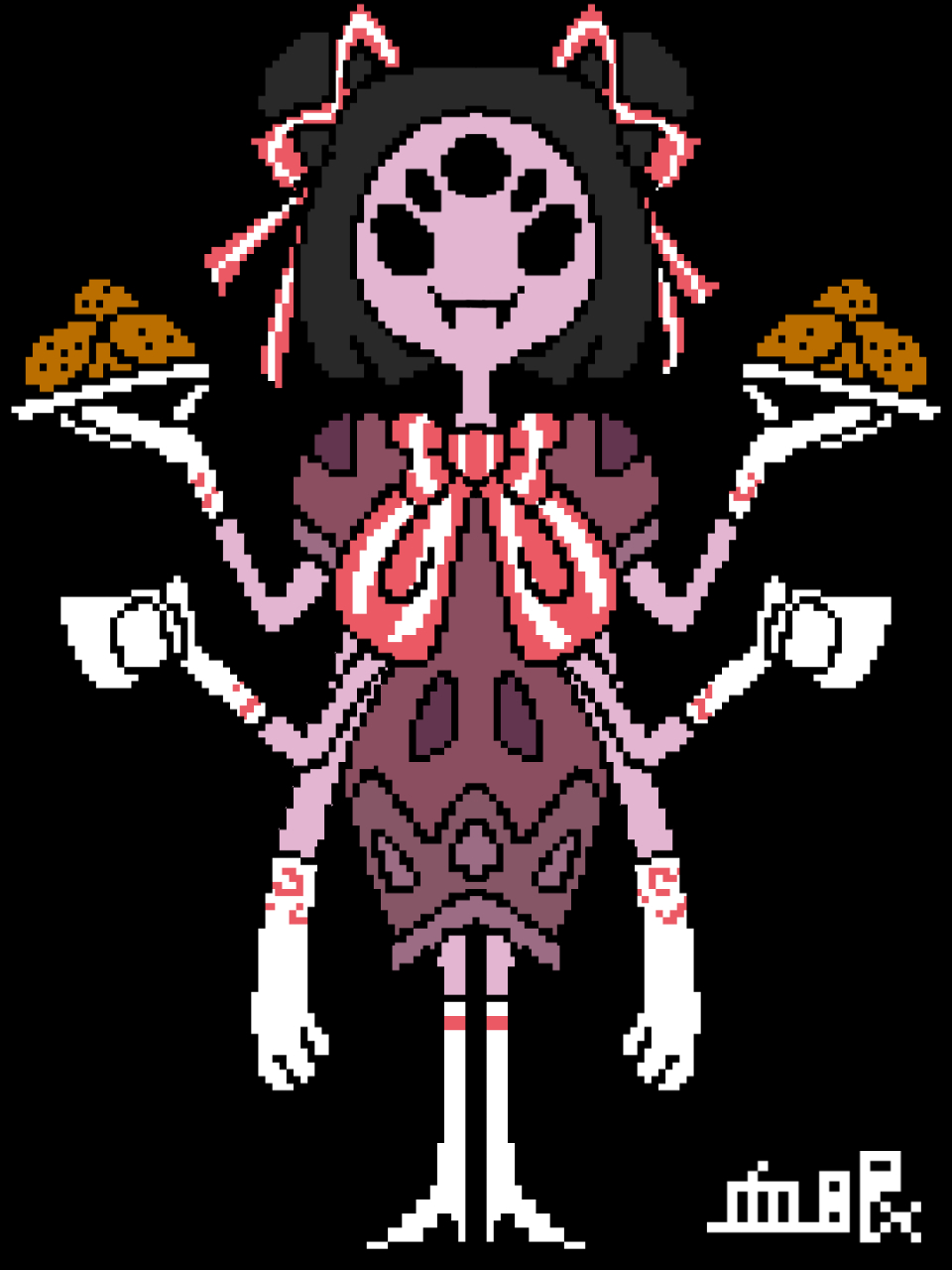 自家au像素图(二)#传说之下# #传说之下au