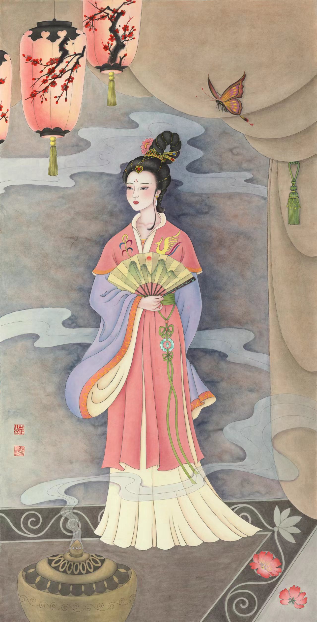 中国历代女画家图片