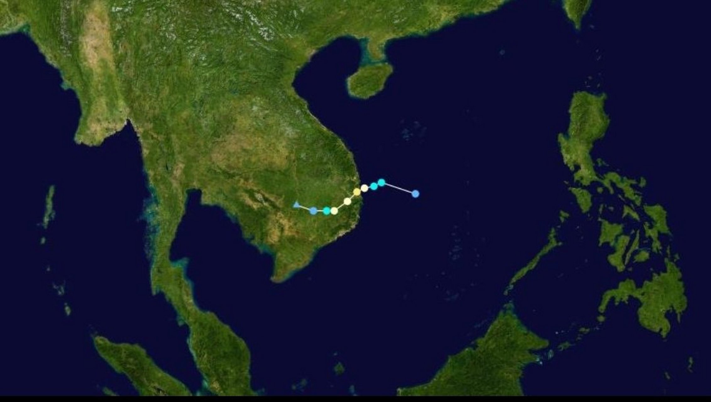 二级台风科罗旺 ace:3.0875 原型:莲花 活跃时间:9.16～9.
