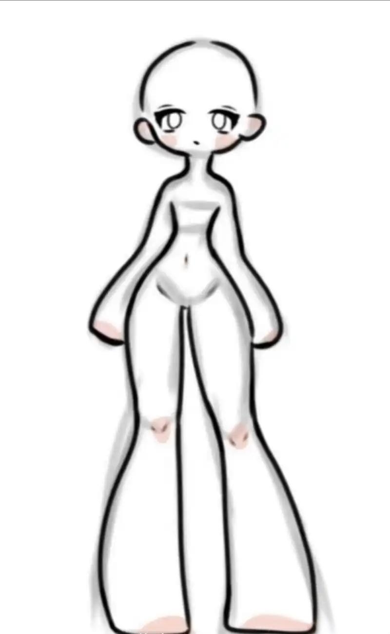 帮她画衣服,我是作者我先来,好看上下一期!