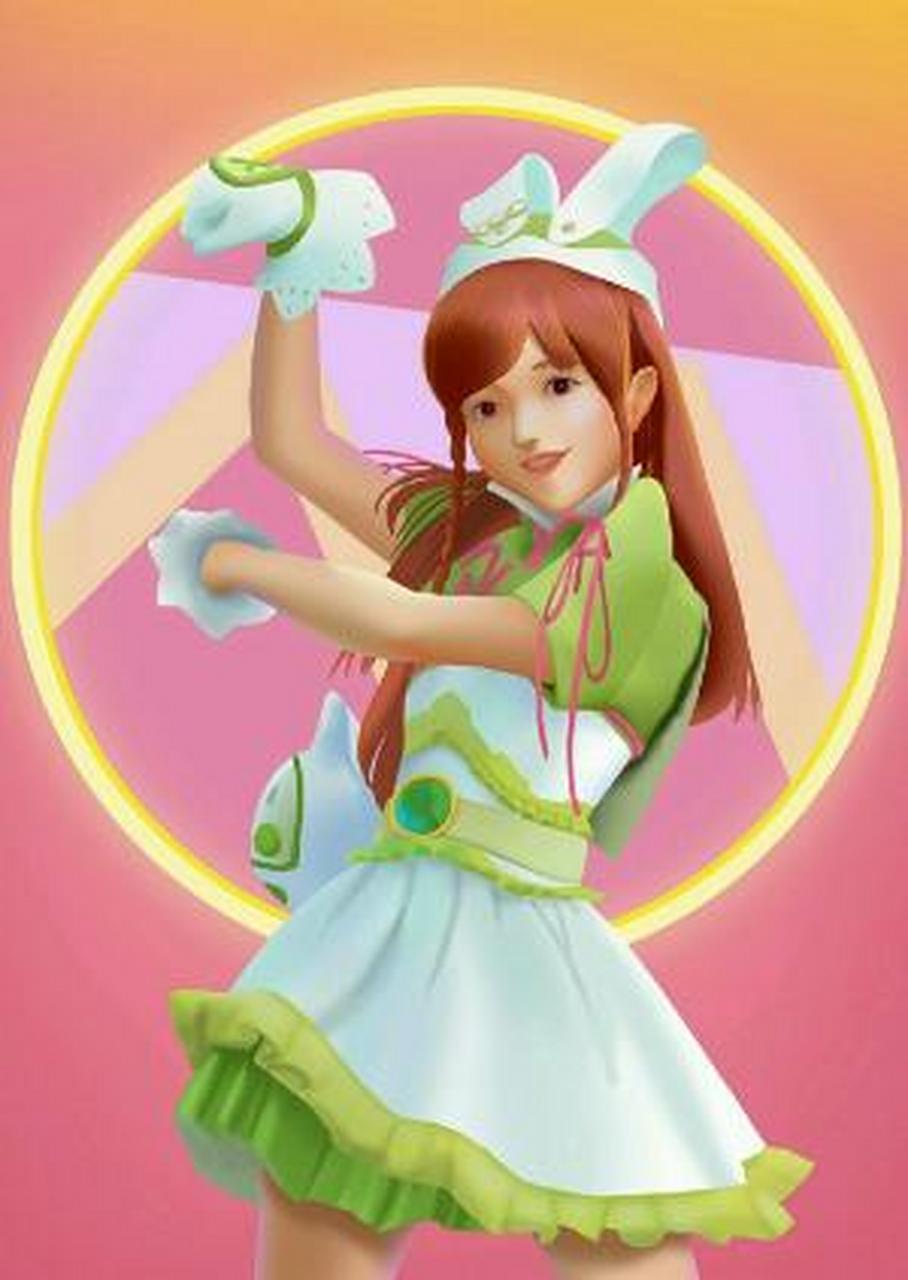 f36战斗机和舞法天女绿婆娘