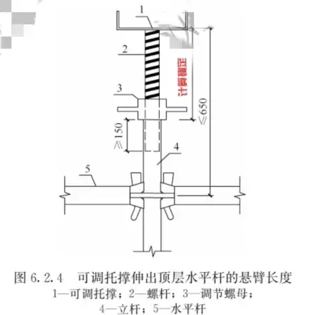 可调托撑螺杆伸出长度脚手架可调底座和可调托撑调节螺杆可调底座和