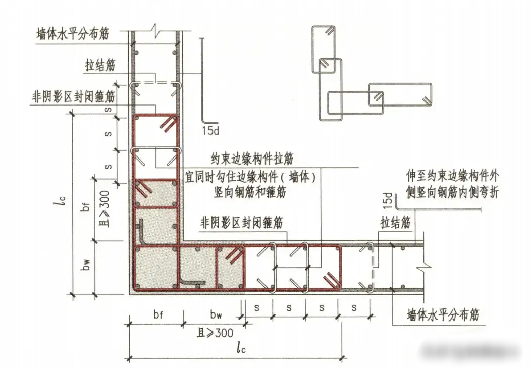 16g剪力墙起步筋间距图片