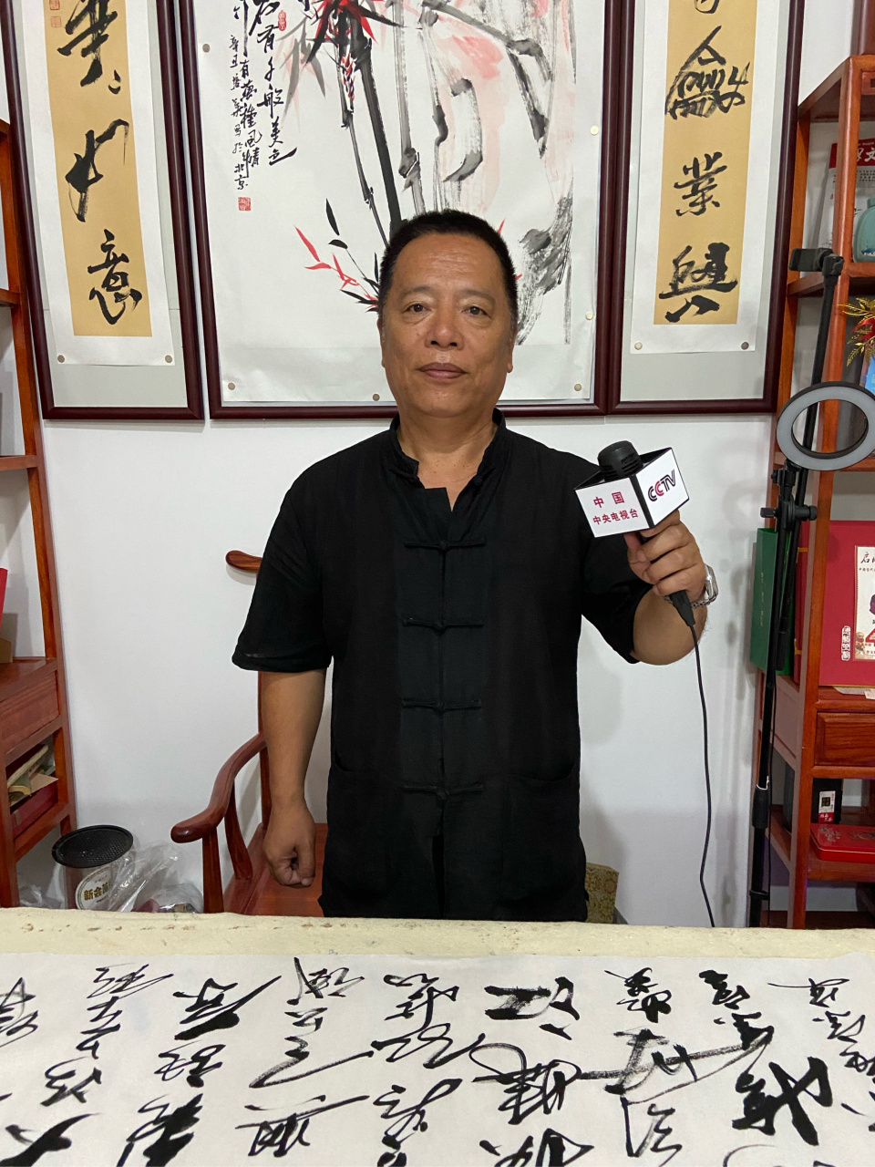 独一派星级书法大师王福军作品 书法家王福軍,哈尔滨人,笔名神笔.