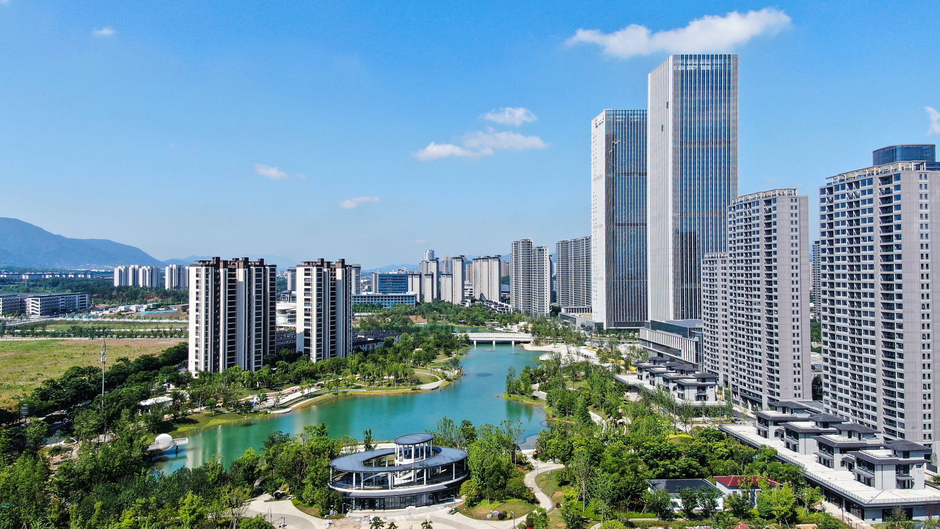 桐庐水衔 城市绿洲,繁华中的宁静