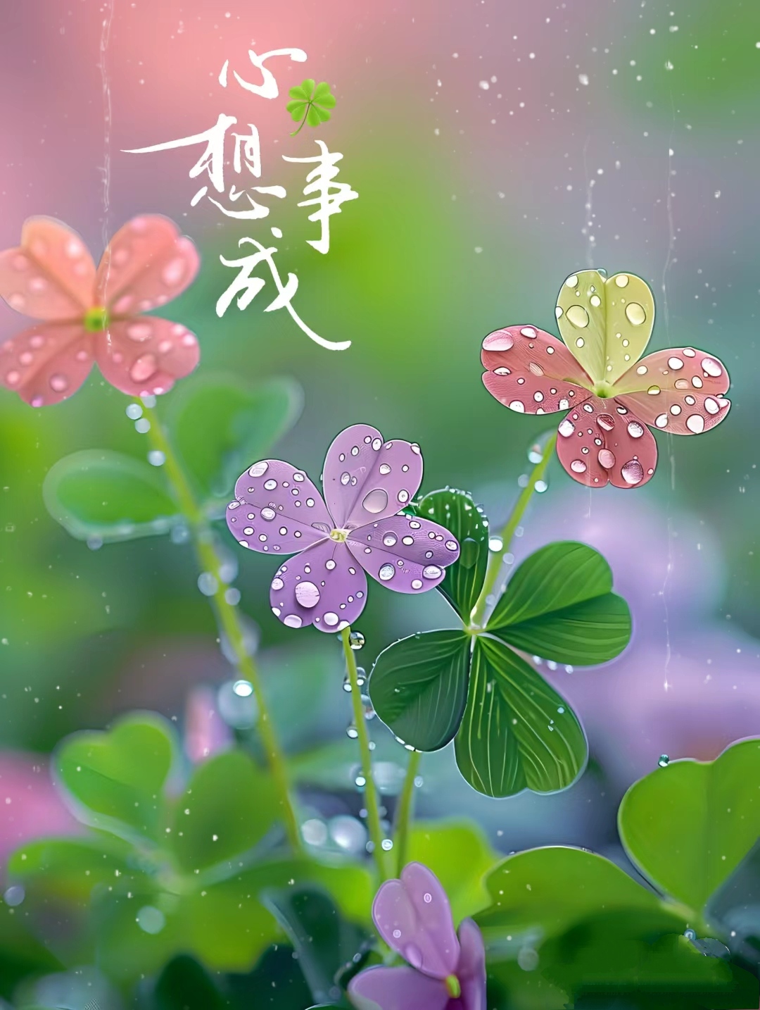 美好的早晨从心开始!